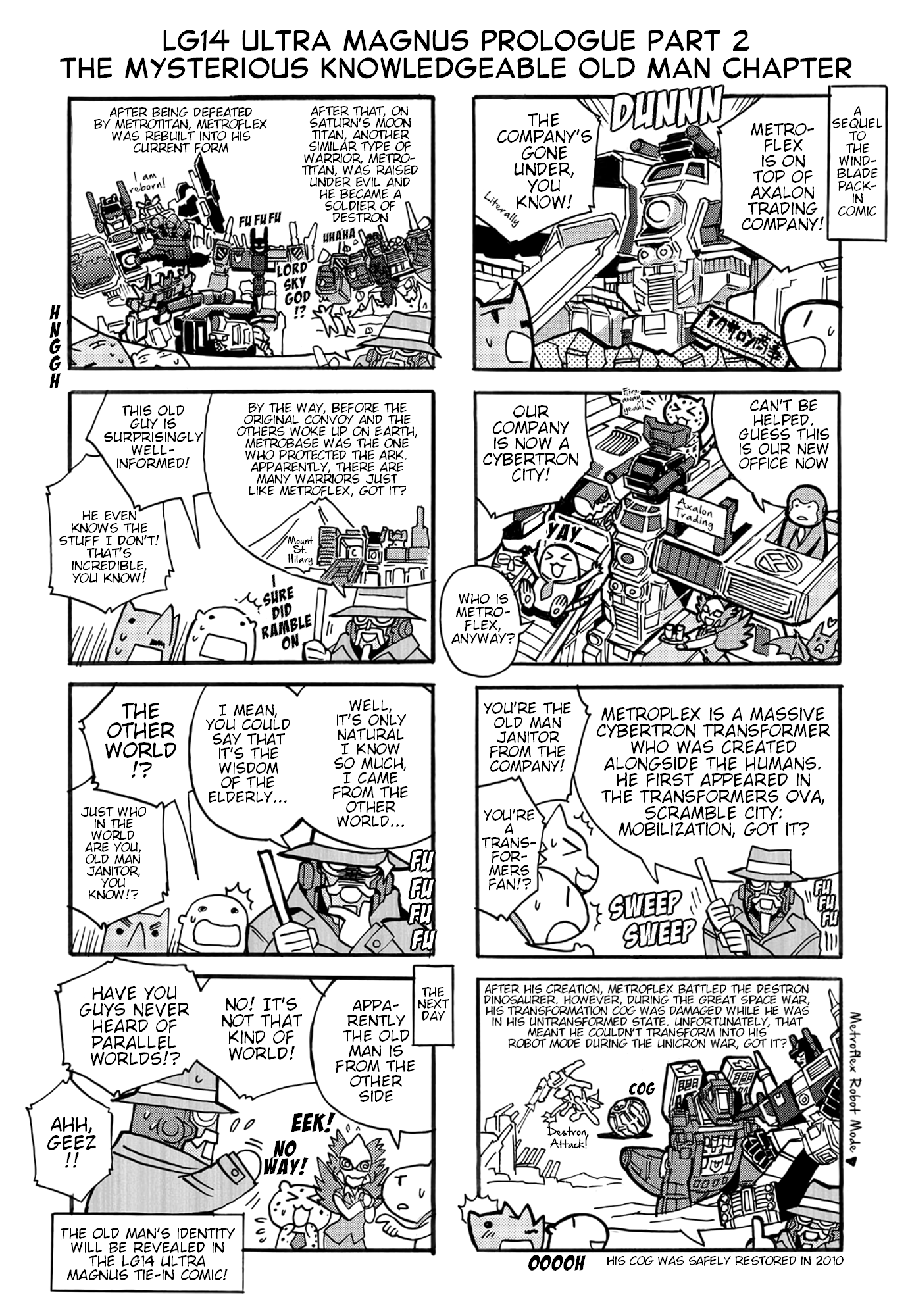 Read Transformers Legends Manga Online
