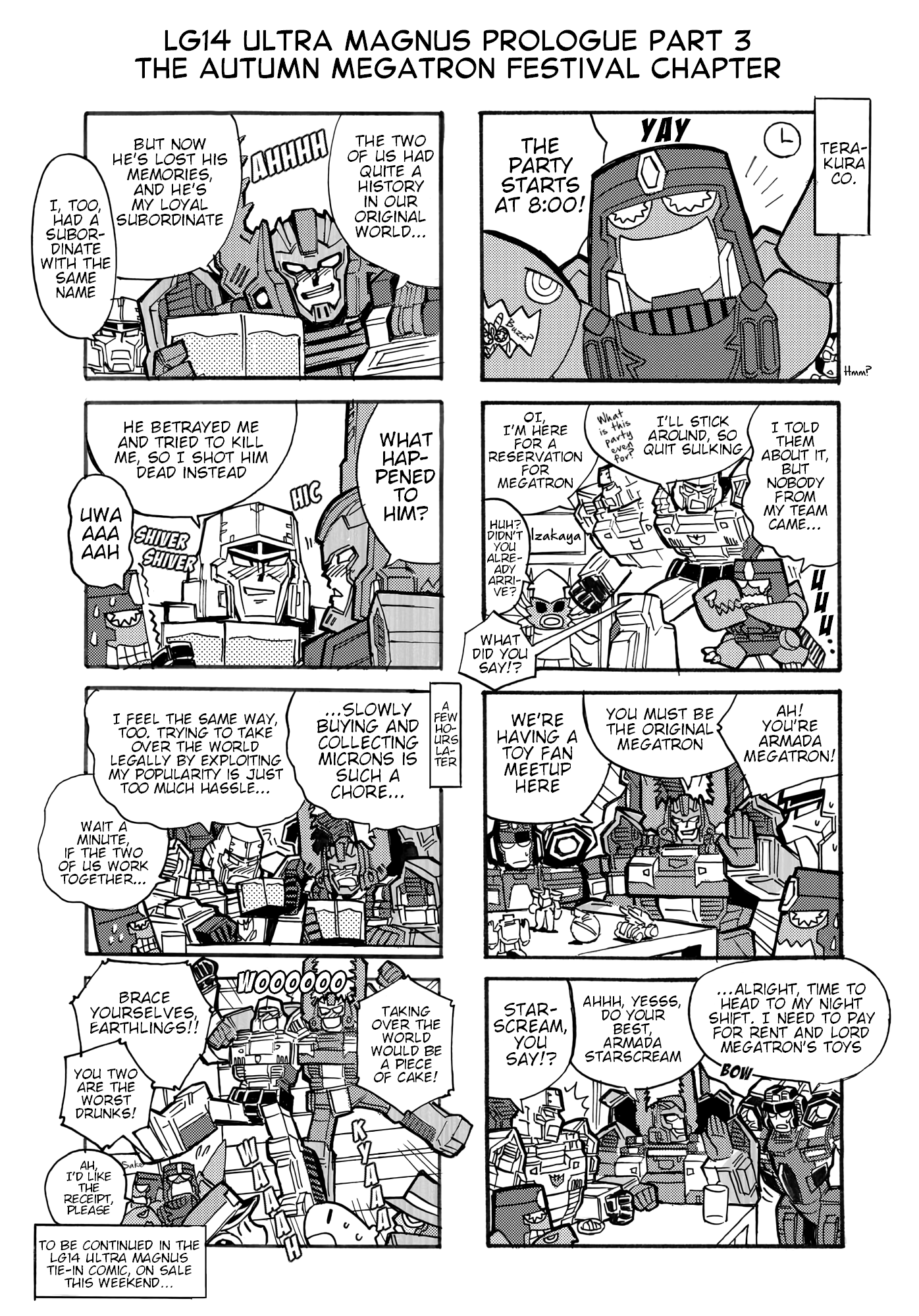 Read Transformers Legends Manga Online