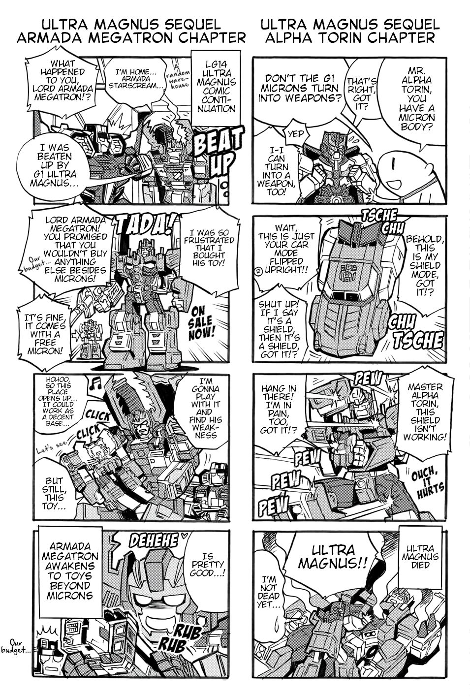 Read Transformers Legends Manga Online