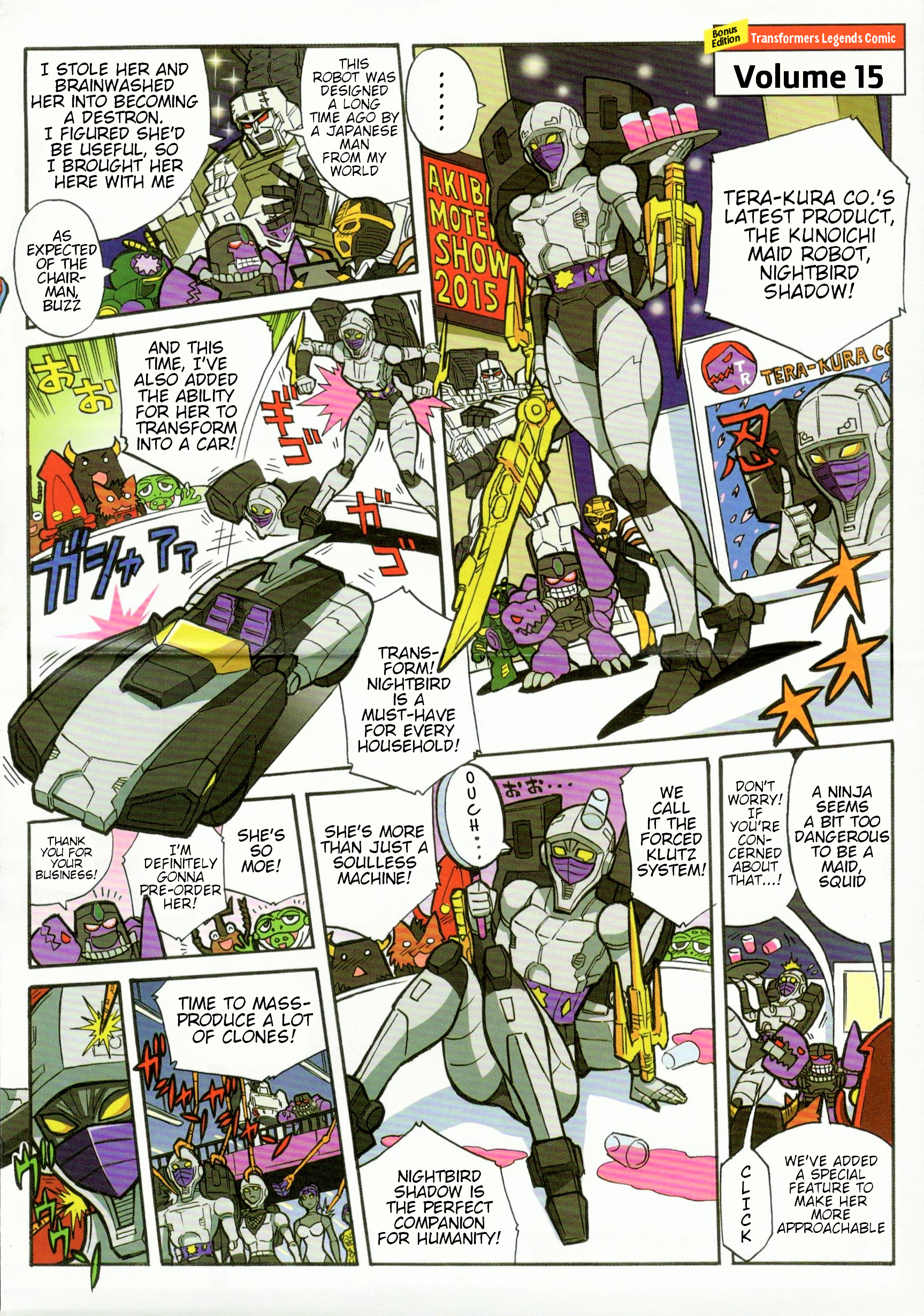 Read Transformers Legends Manga Online