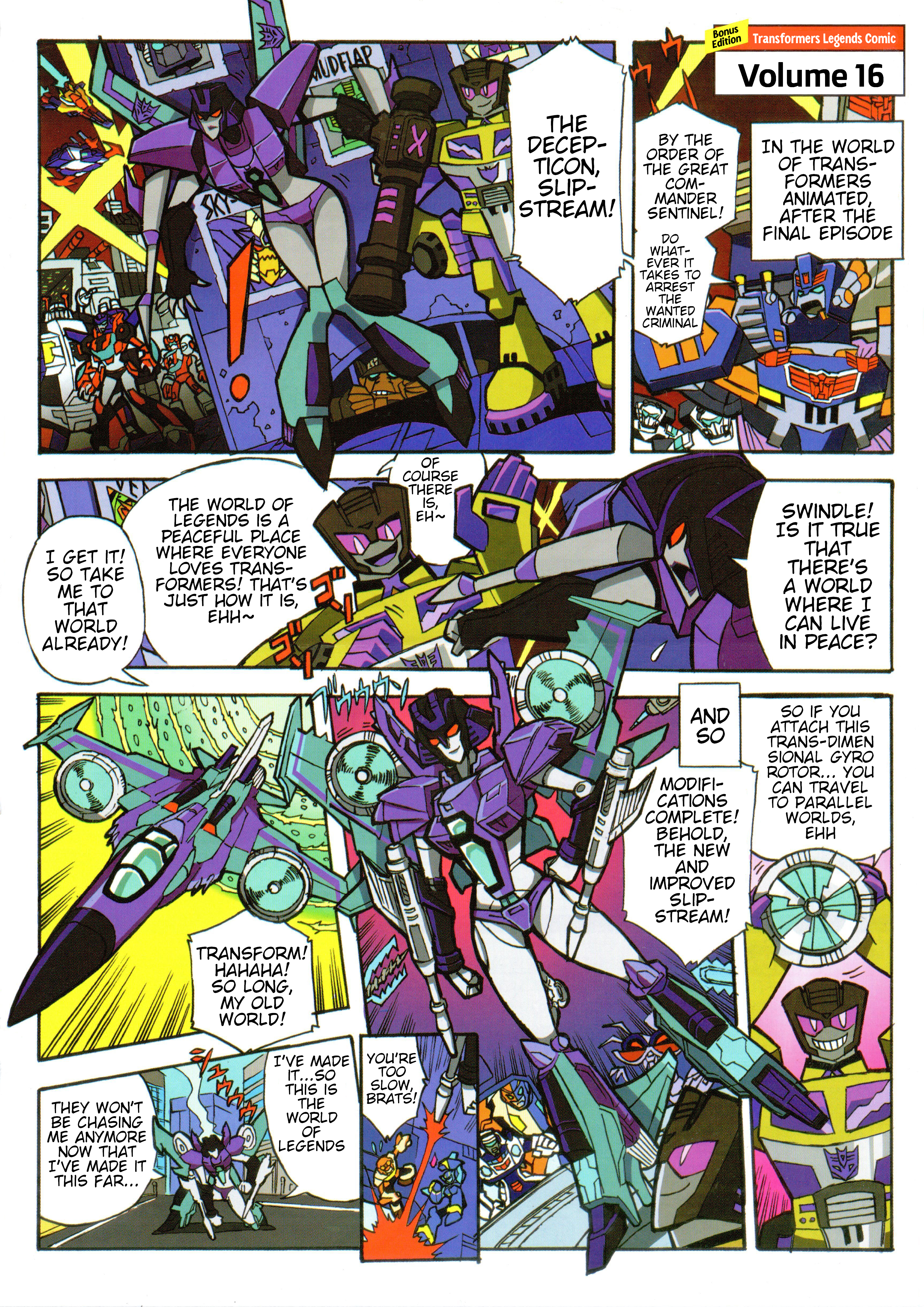 Read Transformers Legends Manga Online