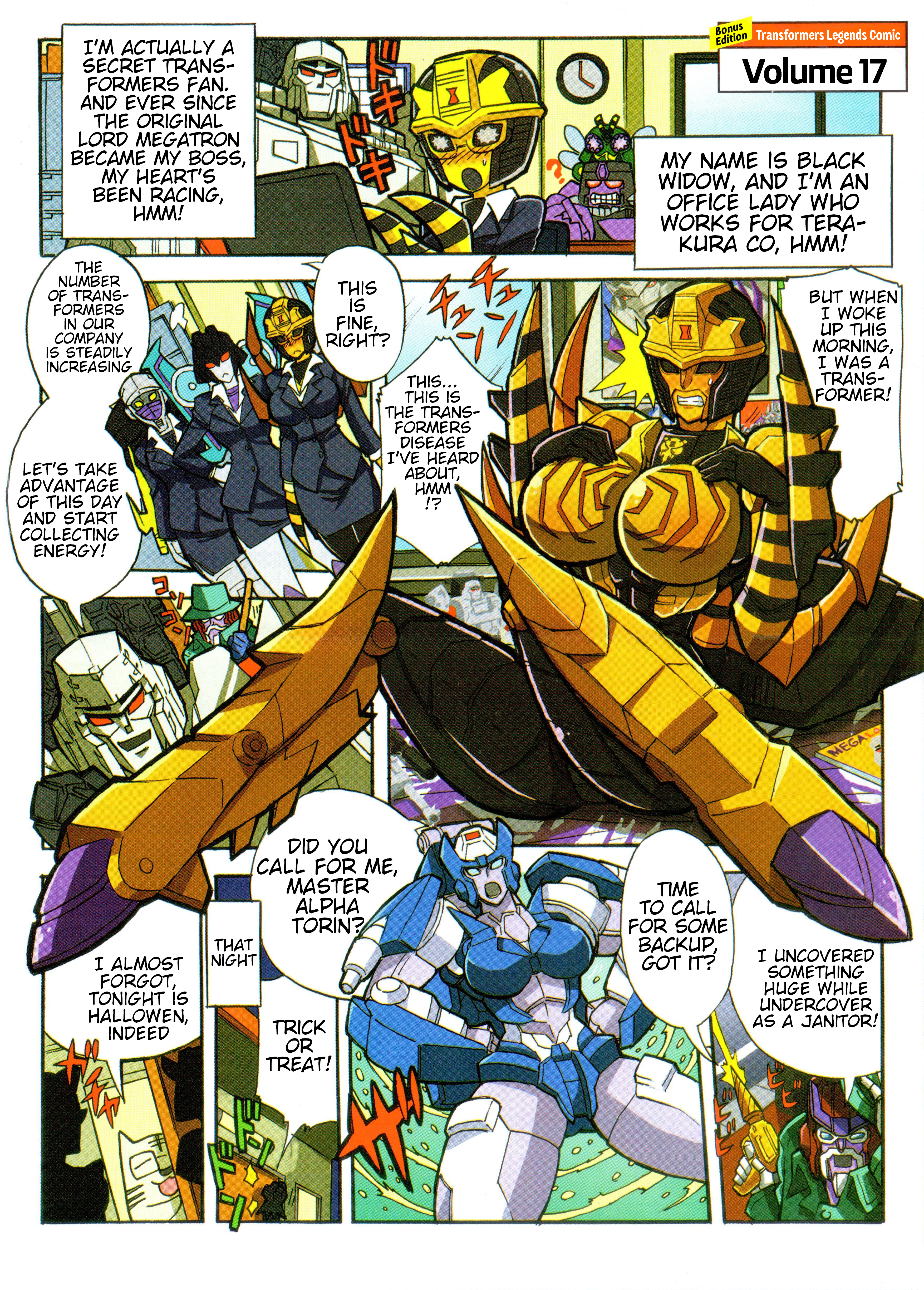Read Transformers Legends Manga Online