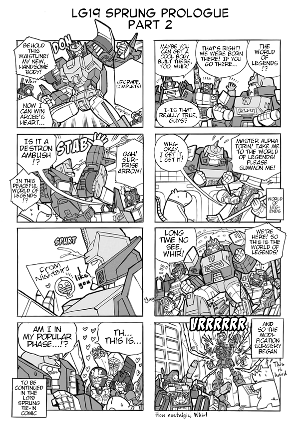 Read Transformers Legends Manga Online