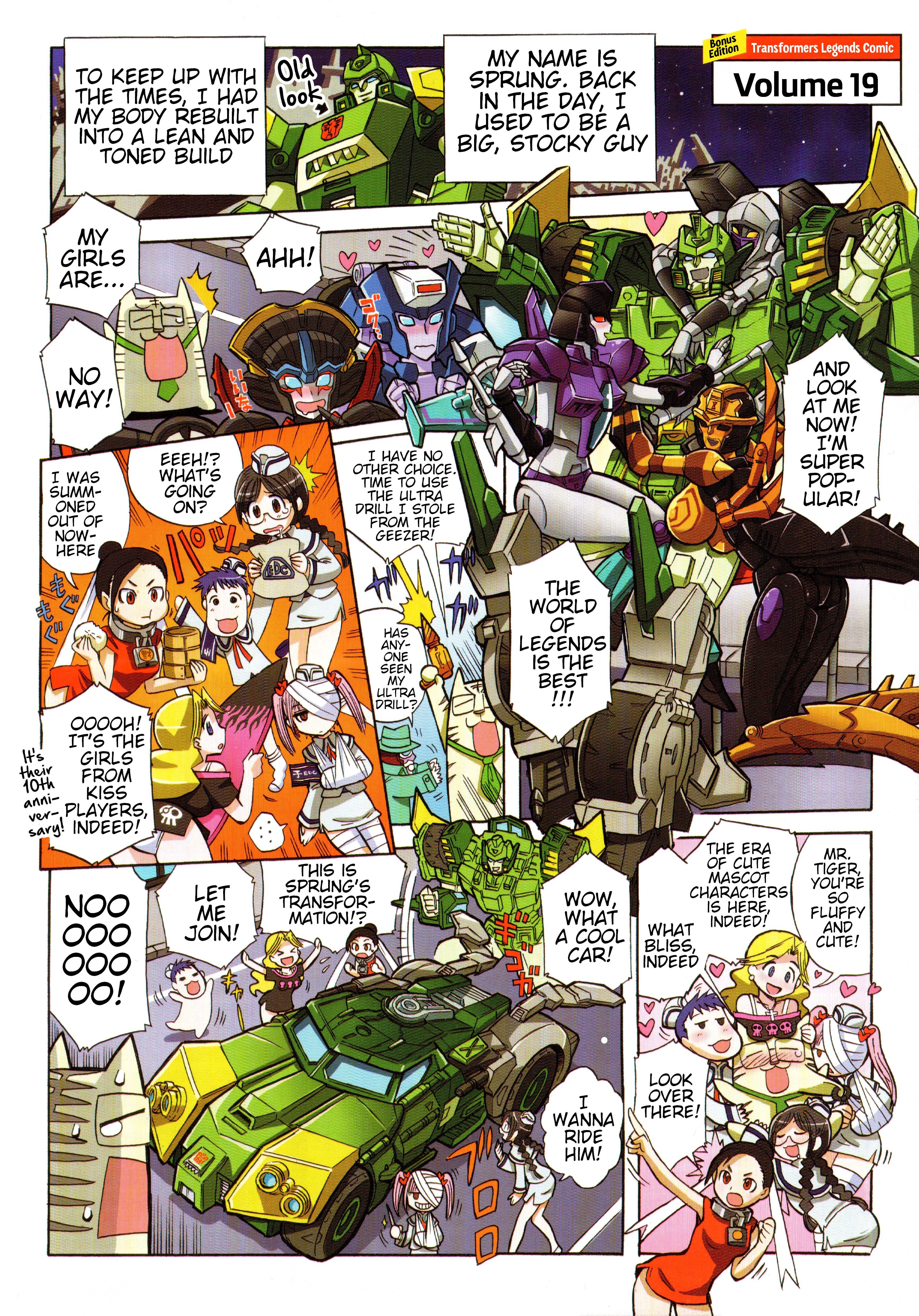 Read Transformers Legends Manga Online