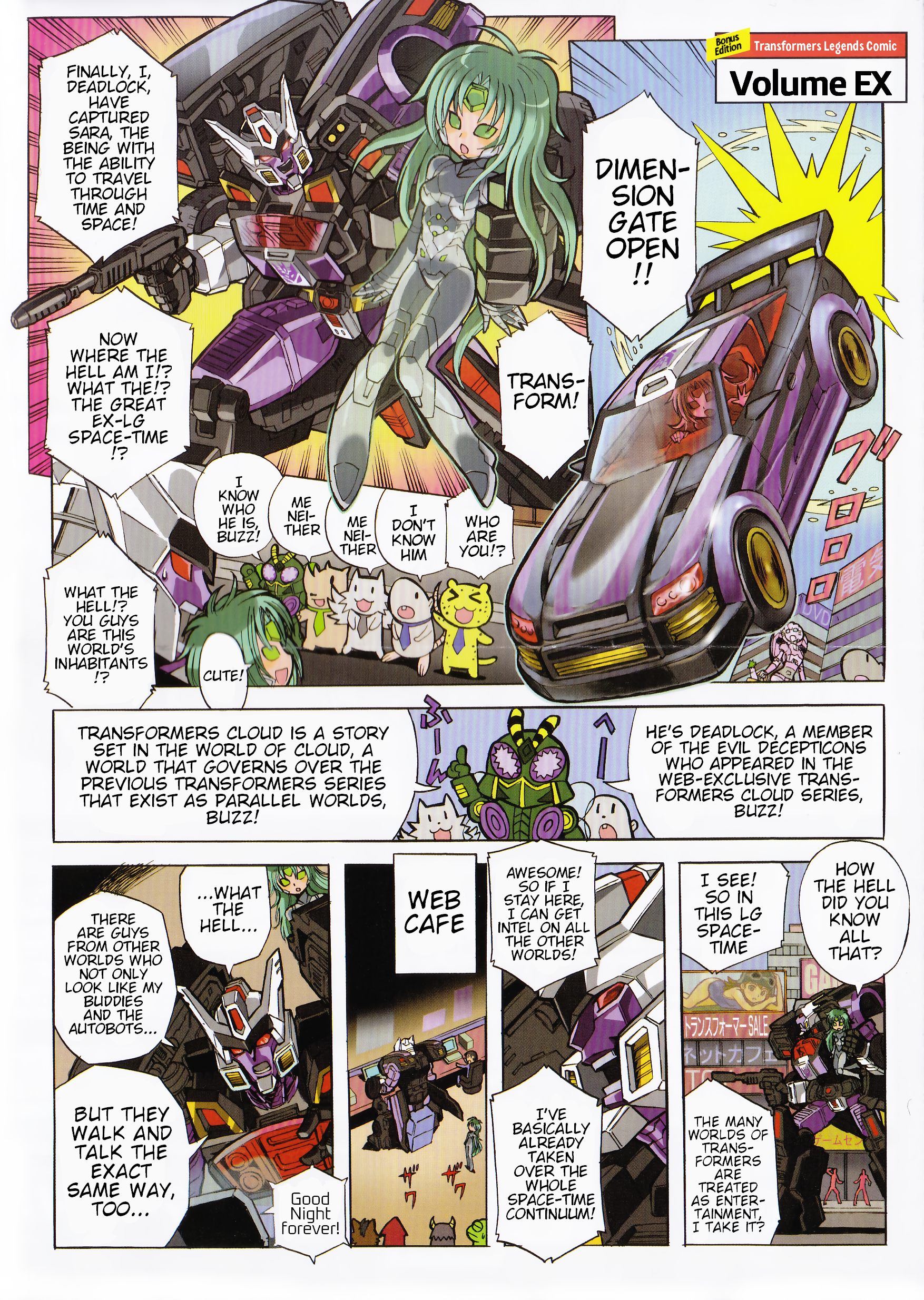 Read Transformers Legends Manga Online