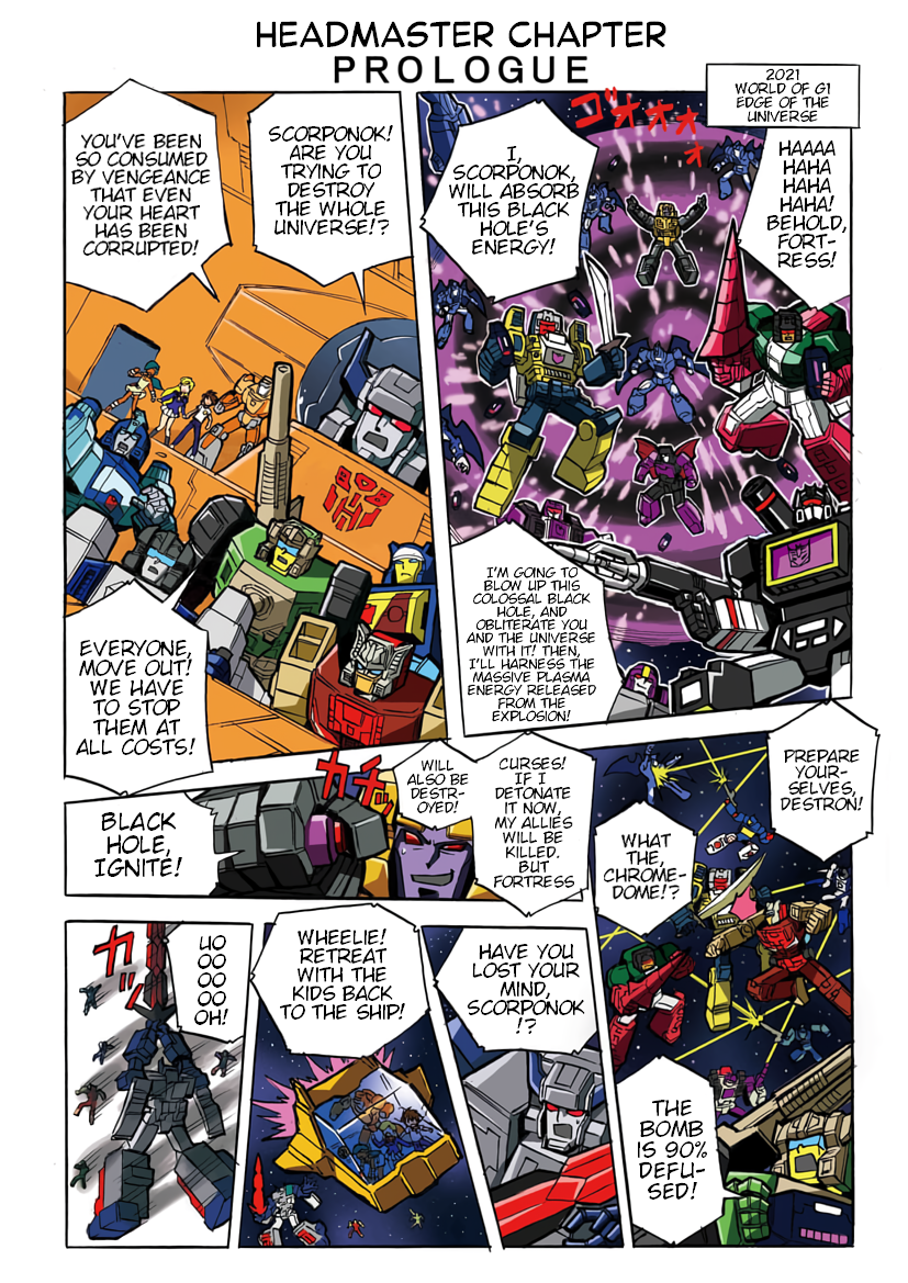 Read Transformers Legends Manga Online