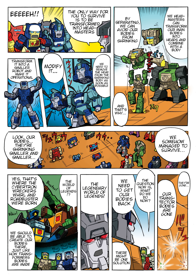 Read Transformers Legends Manga Online