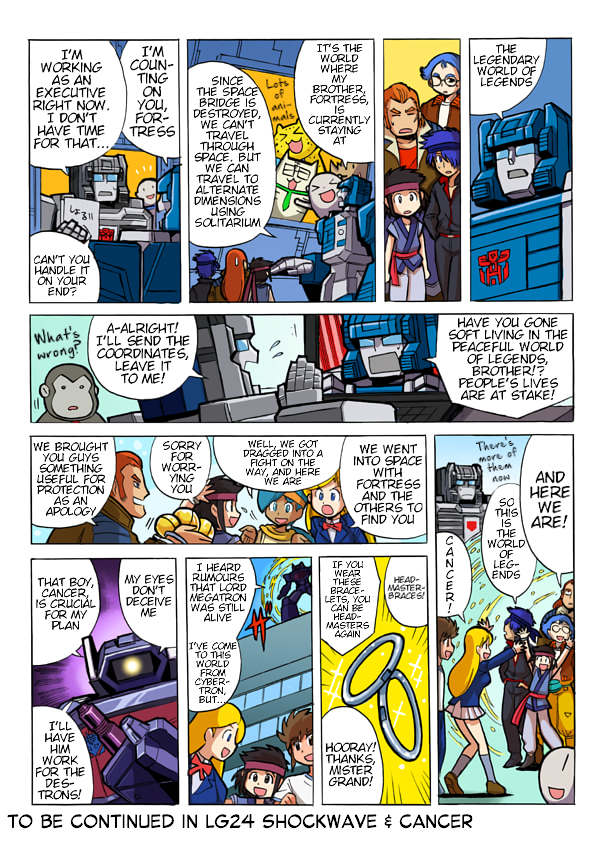 Read Transformers Legends Manga Online
