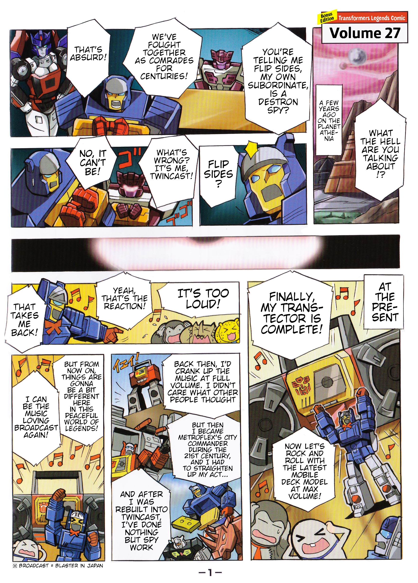 Read Transformers Legends Manga Online