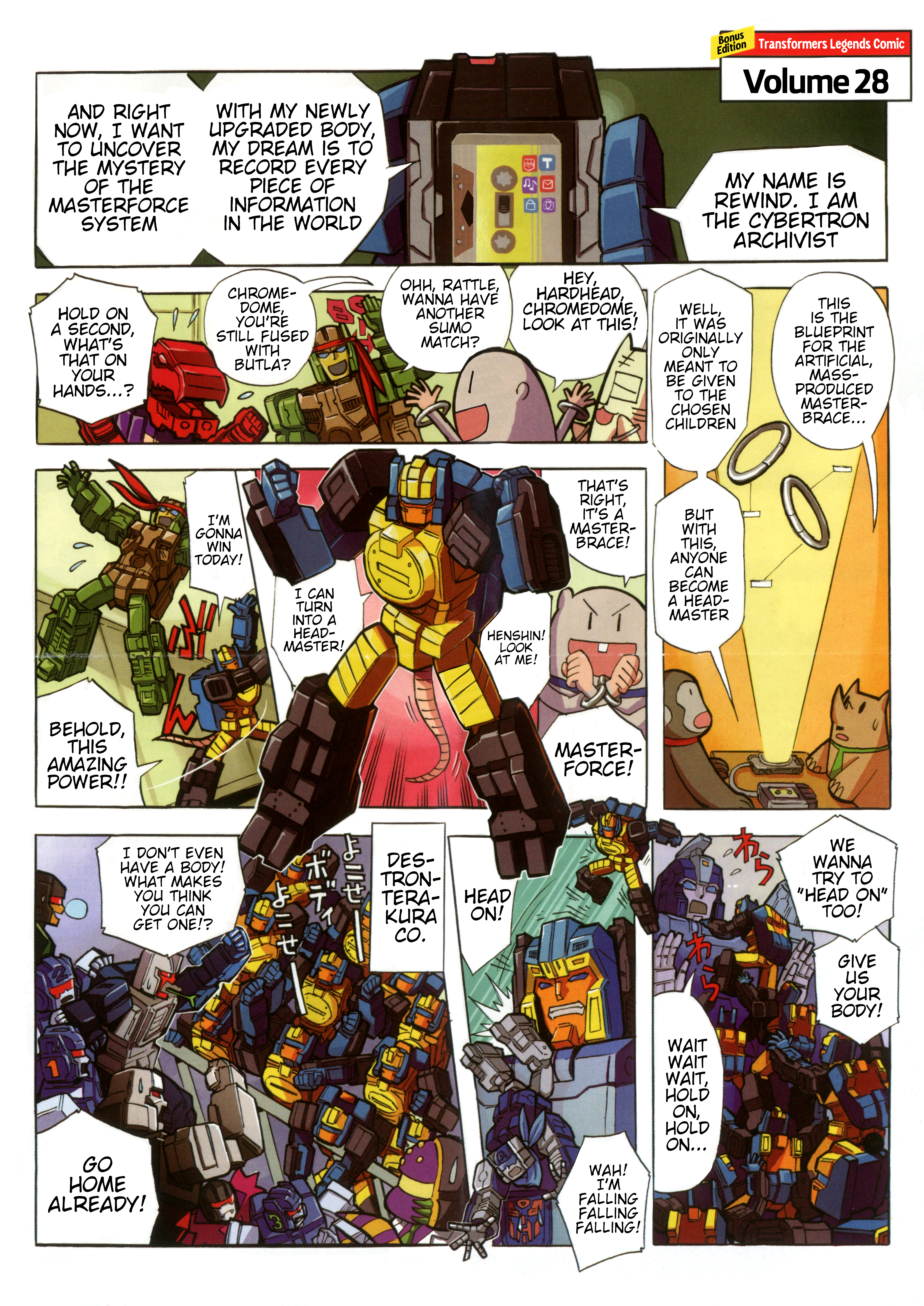 Read Transformers Legends Manga Online