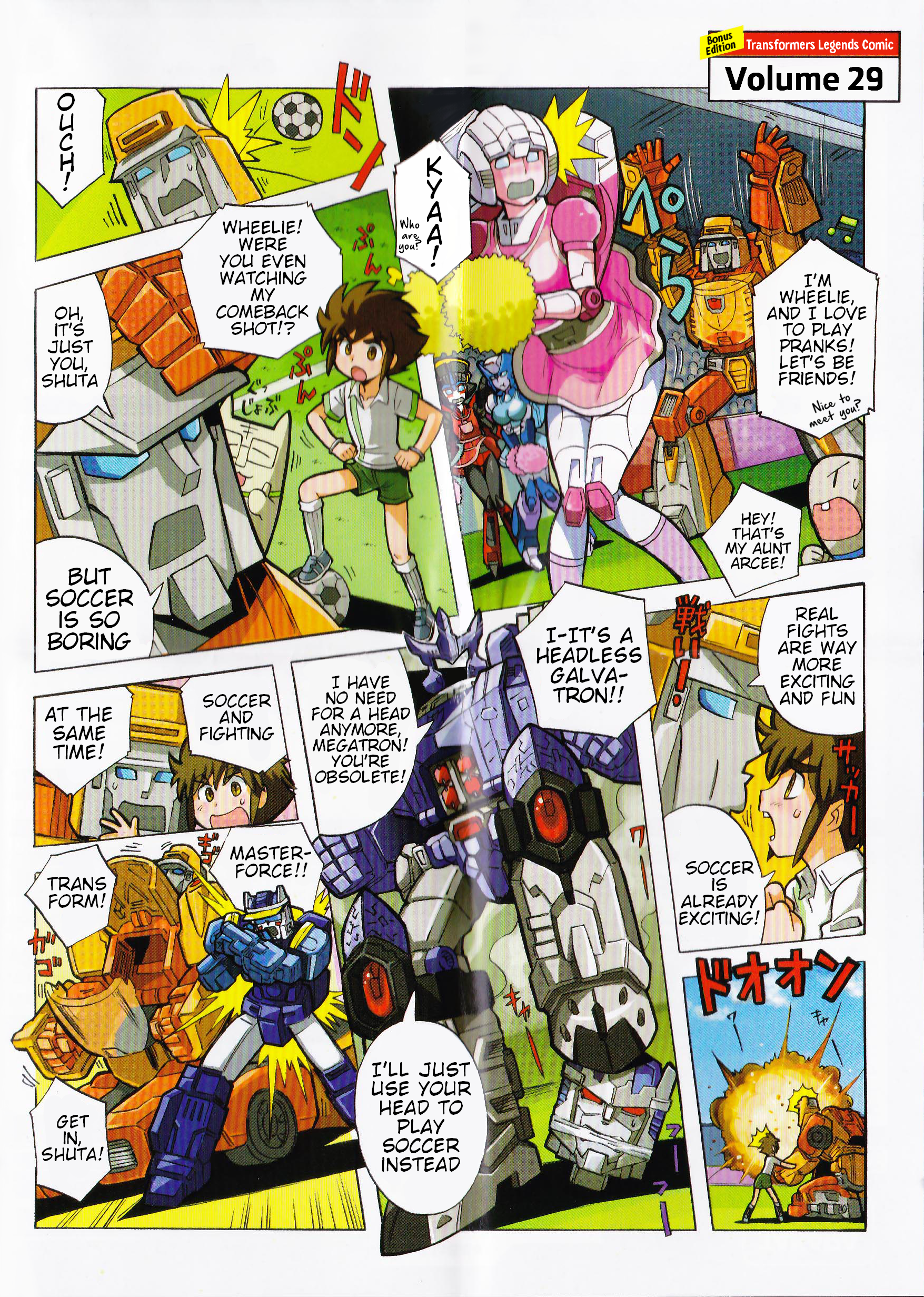 Read Transformers Legends Manga Online