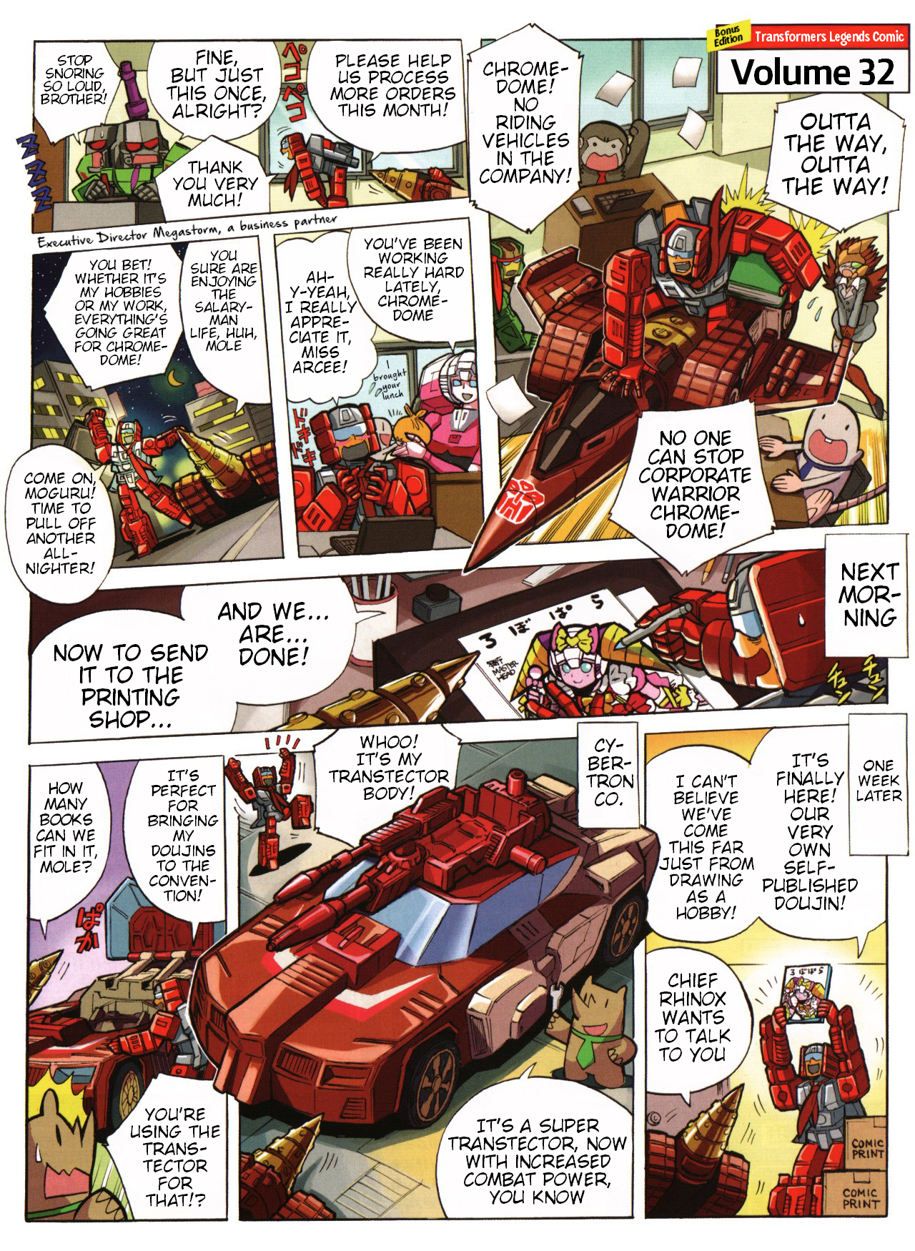 Read Transformers Legends Manga Online
