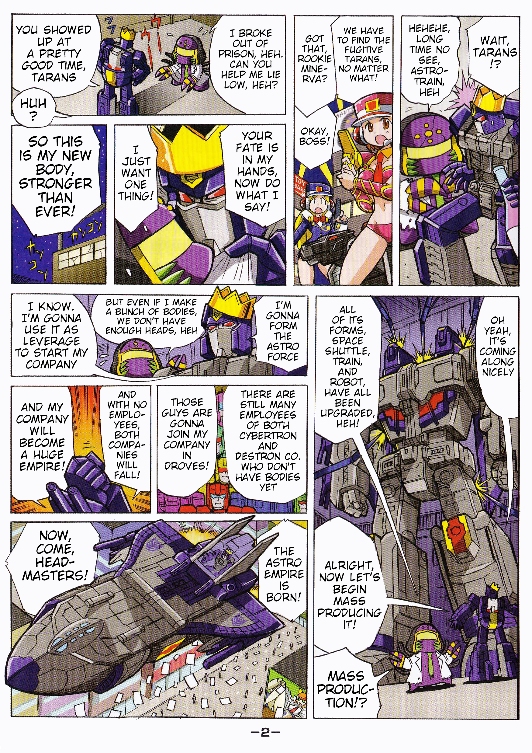 Read Transformers Legends Manga Online