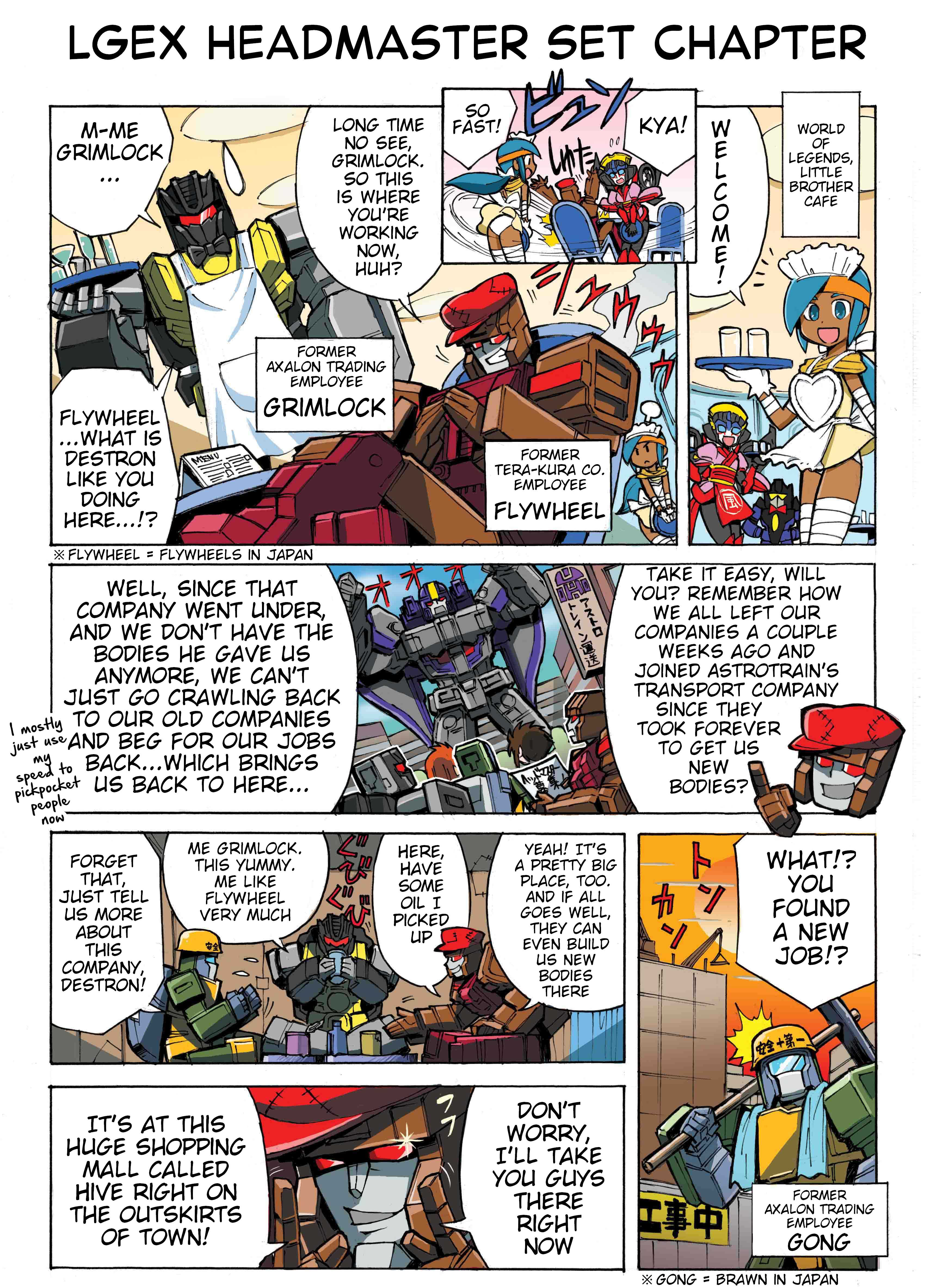 Read Transformers Legends Manga Online