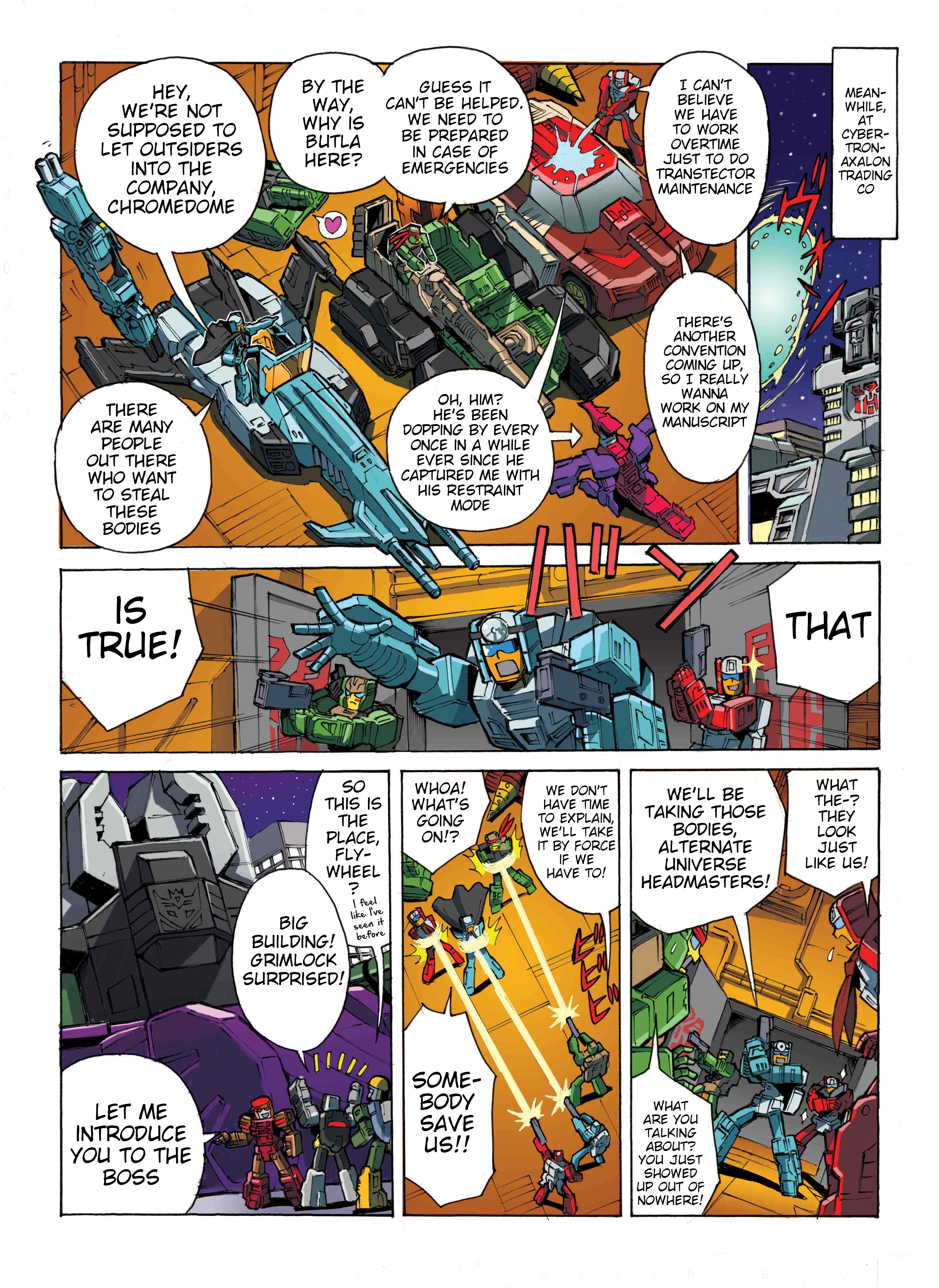 Read Transformers Legends Manga Online