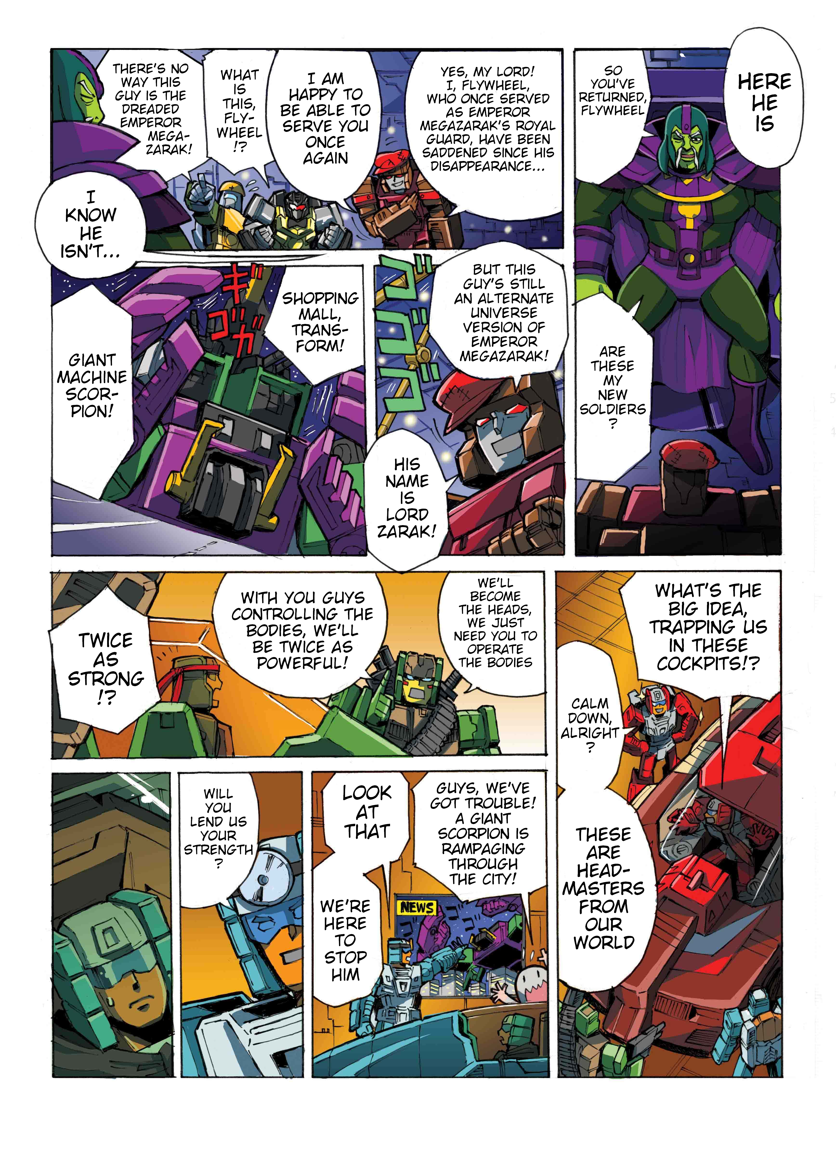 Read Transformers Legends Manga Online