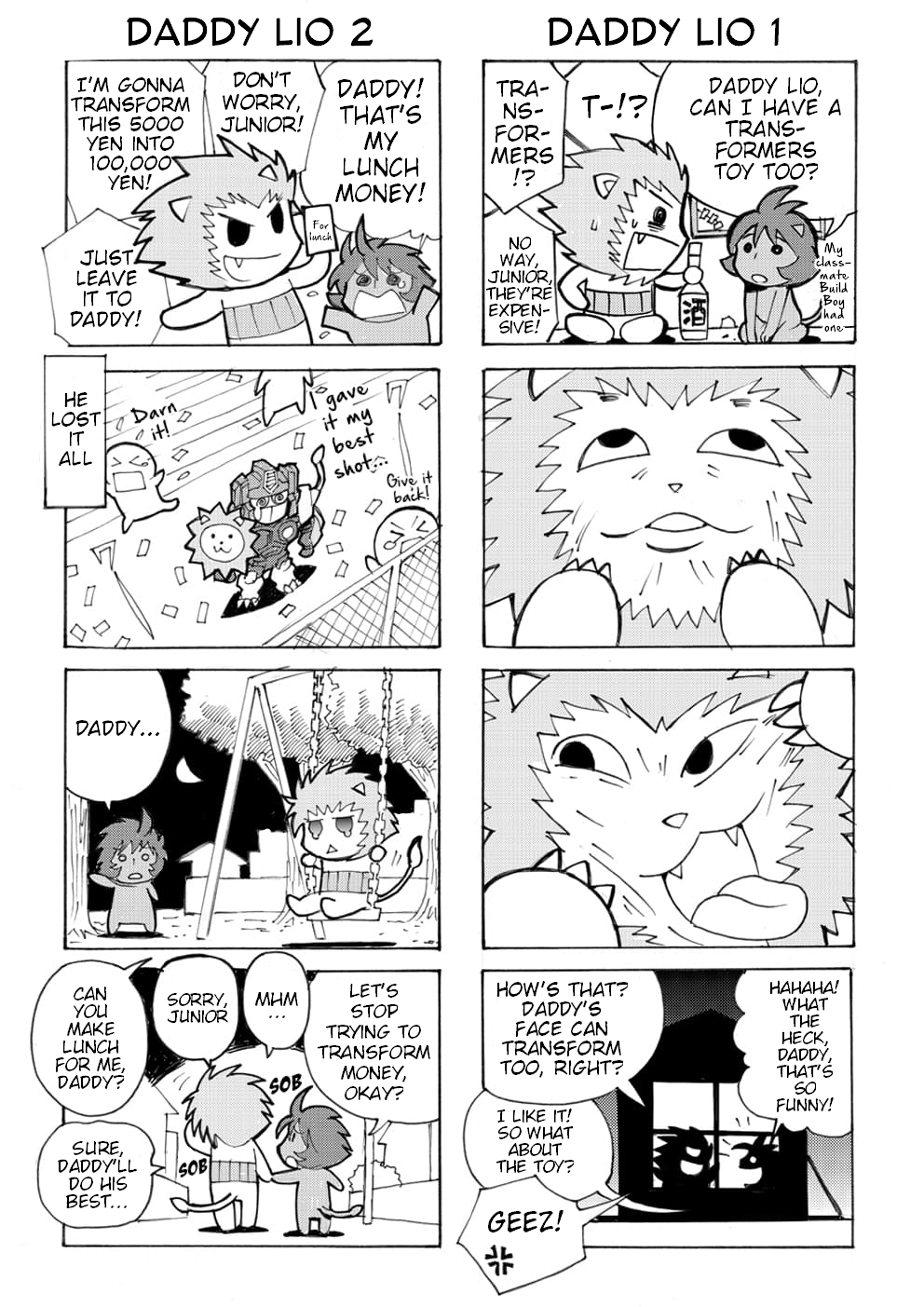 Read Transformers Legends Manga Online