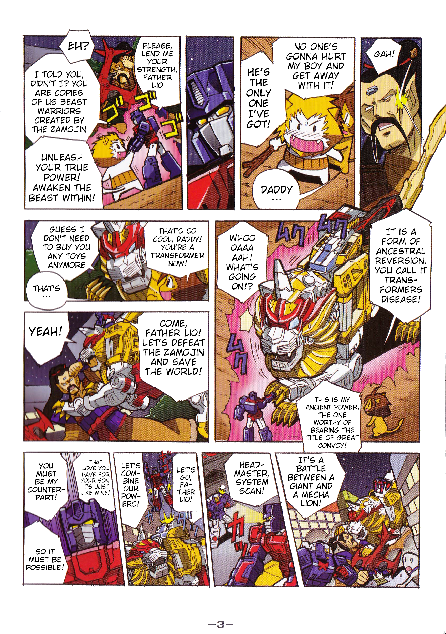 Read Transformers Legends Manga Online