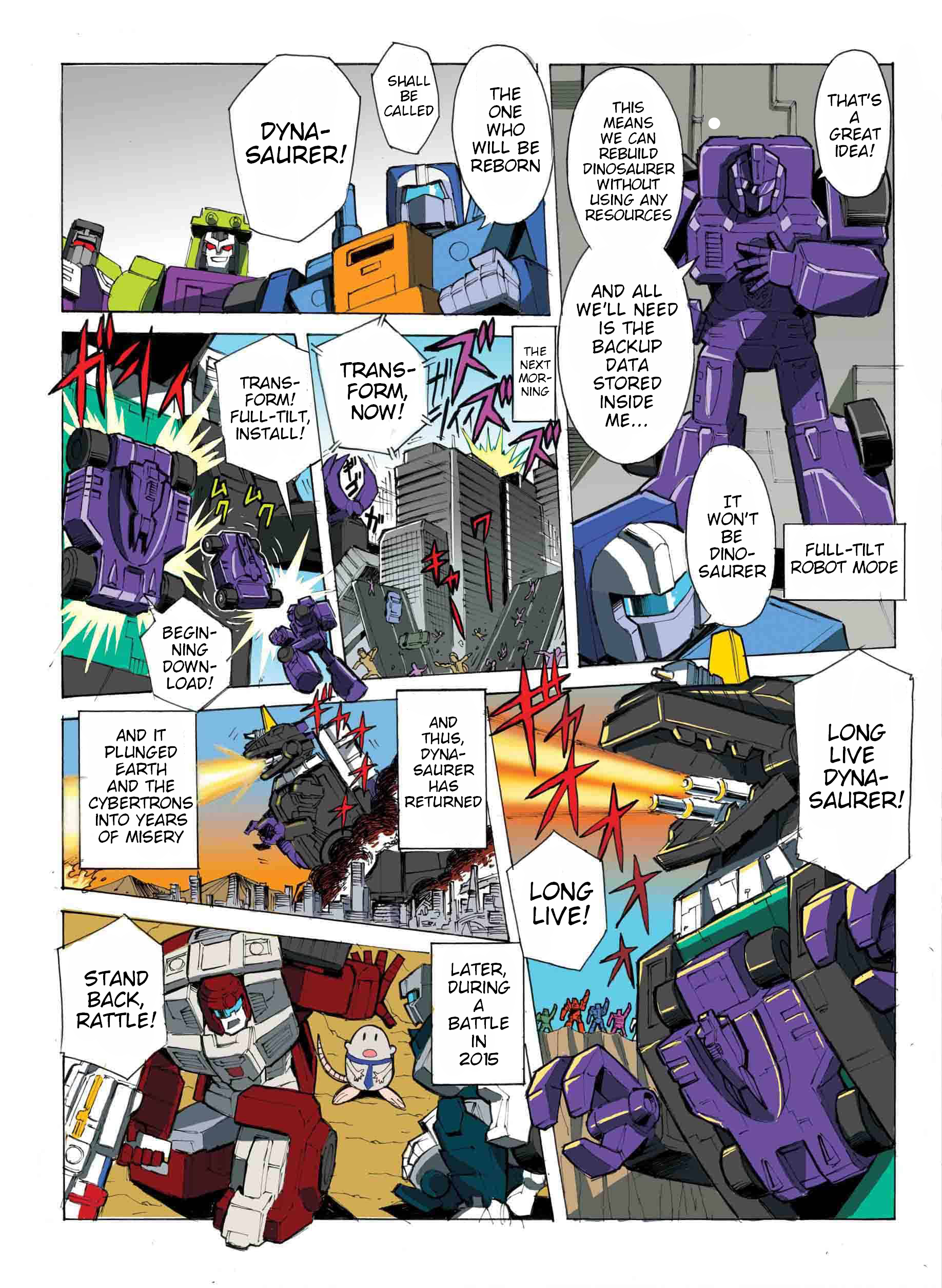 Read Transformers Legends Manga Online