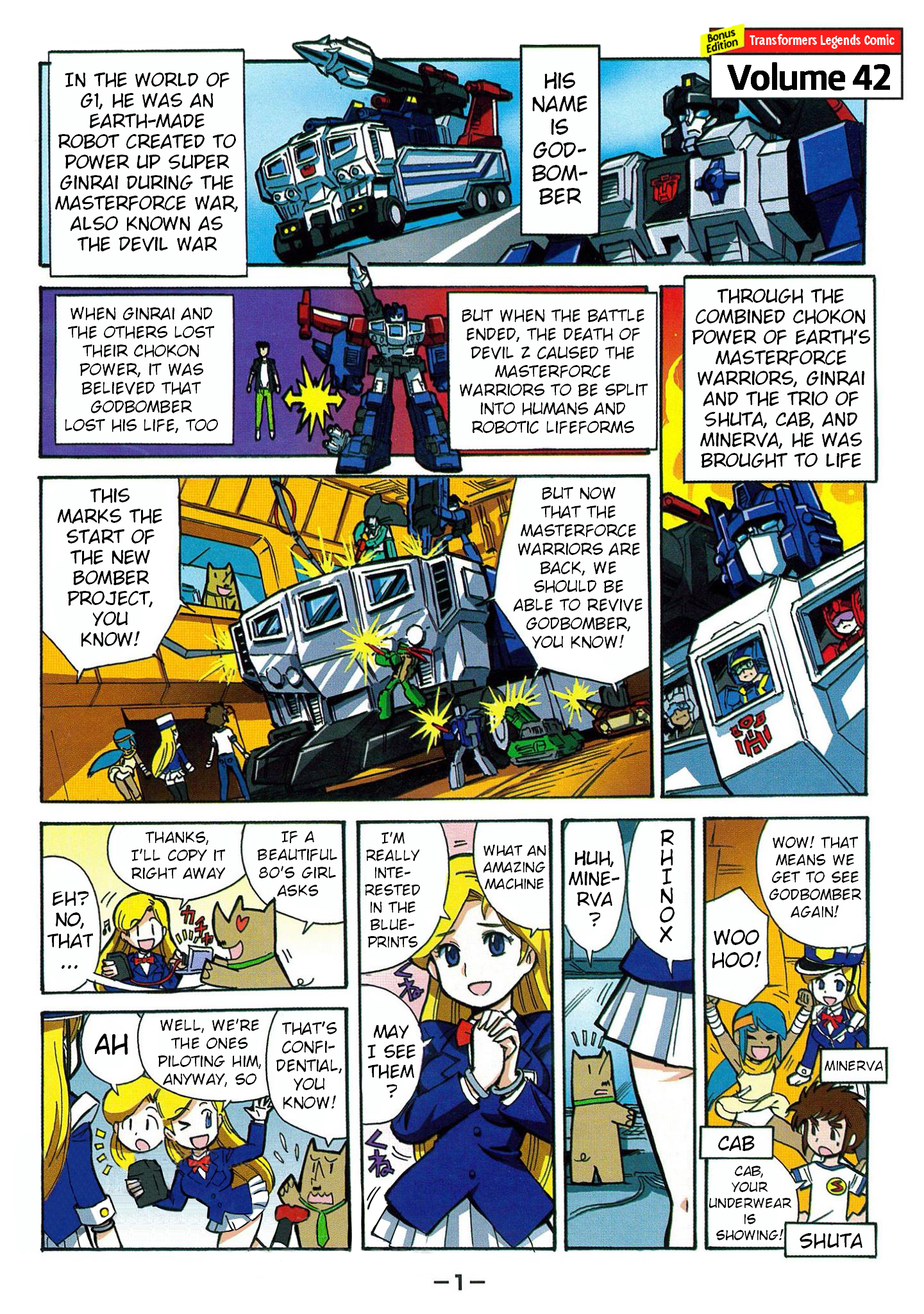 Read Transformers Legends Manga Online