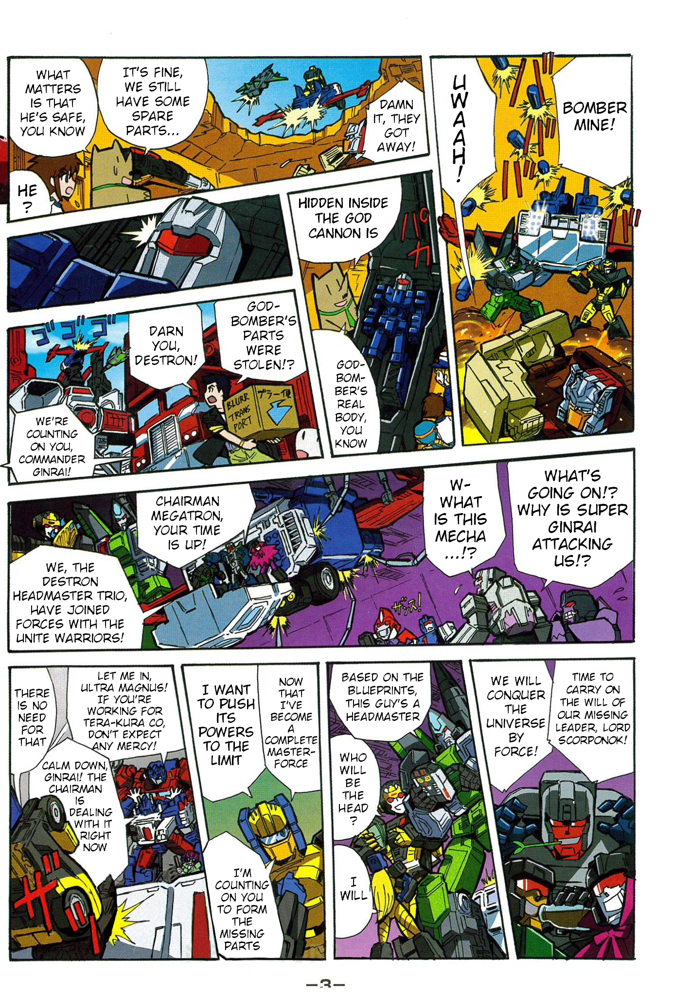 Read Transformers Legends Manga Online