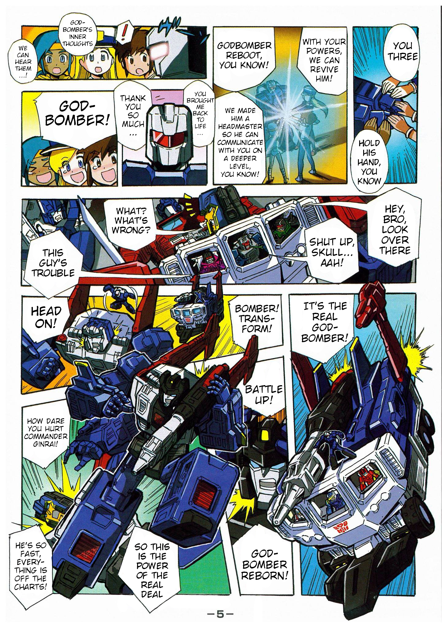 Read Transformers Legends Manga Online