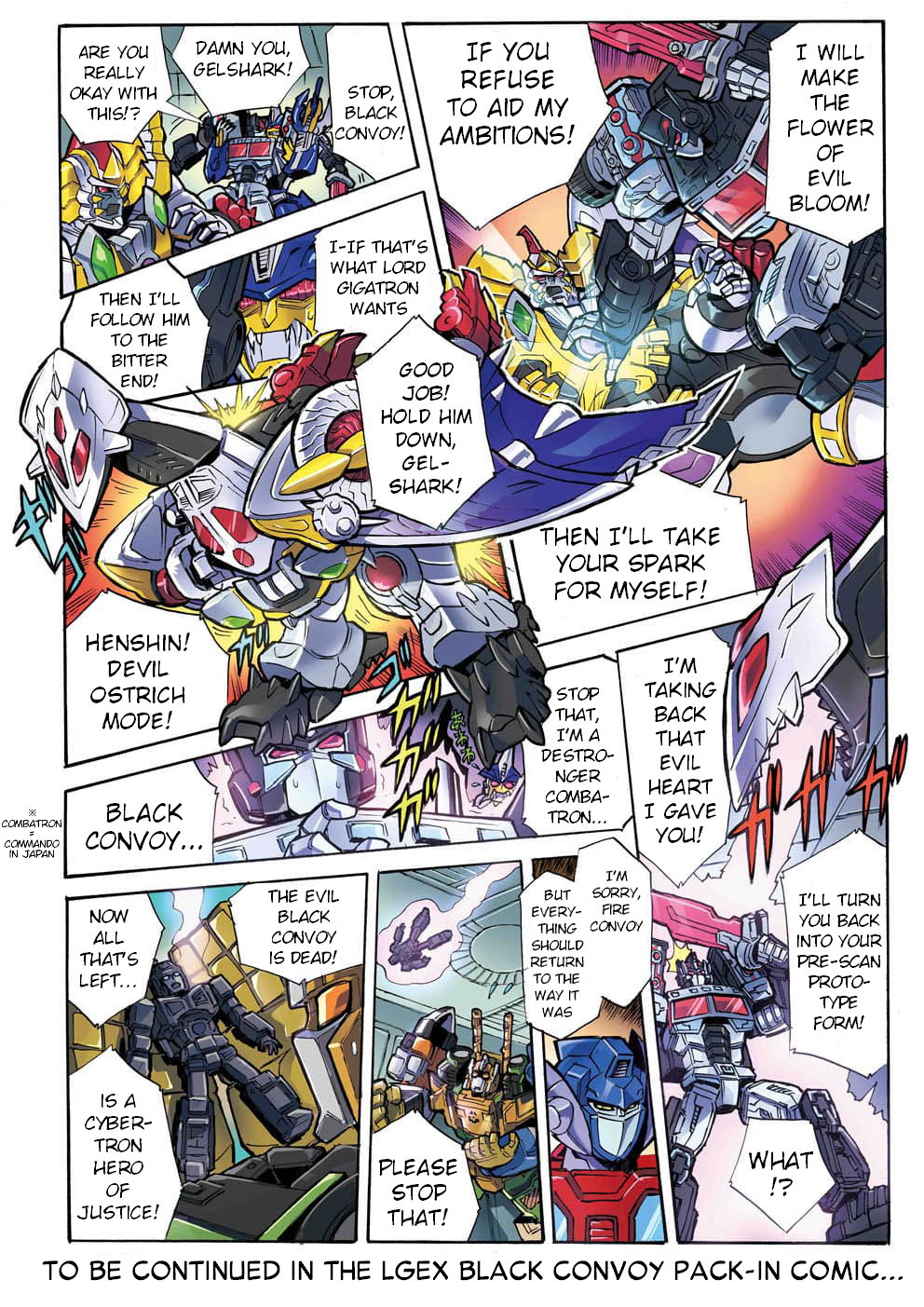 Read Transformers Legends Manga Online