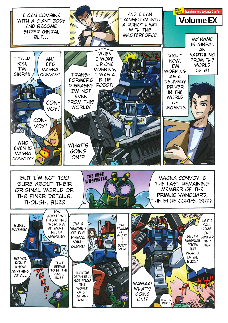 Read Transformers Legends Manga Online