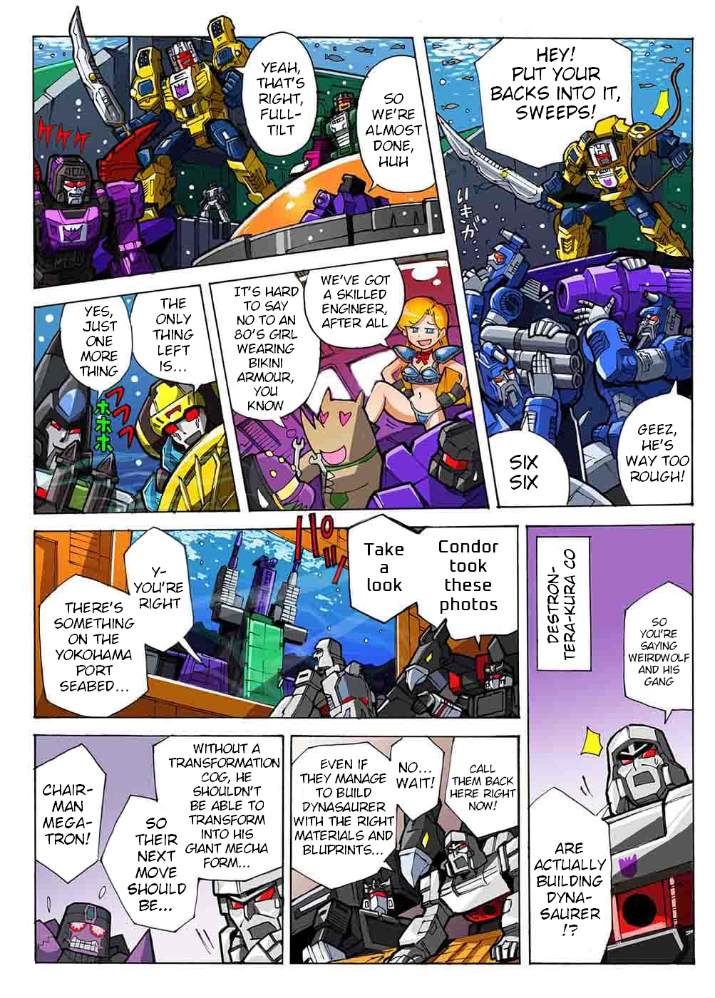Read Transformers Legends Manga Online