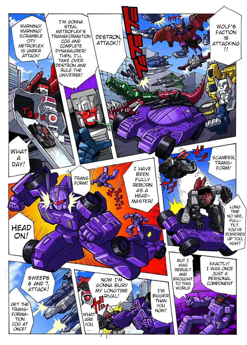 Read Transformers Legends Manga Online