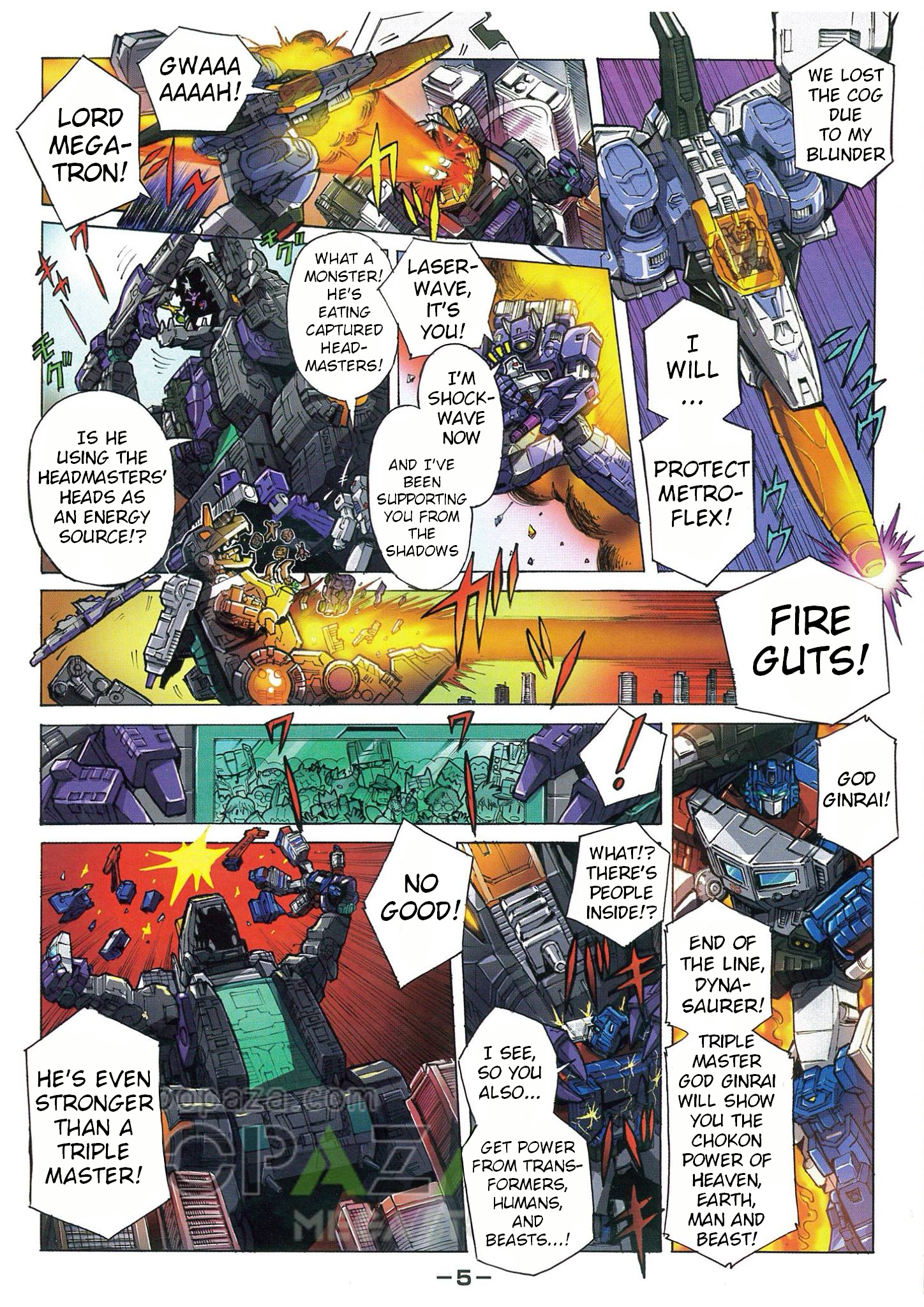 Read Transformers Legends Manga Online