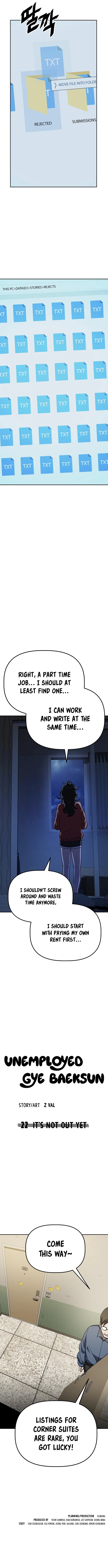 Read Unemployed Gye Baek soon Manga Online