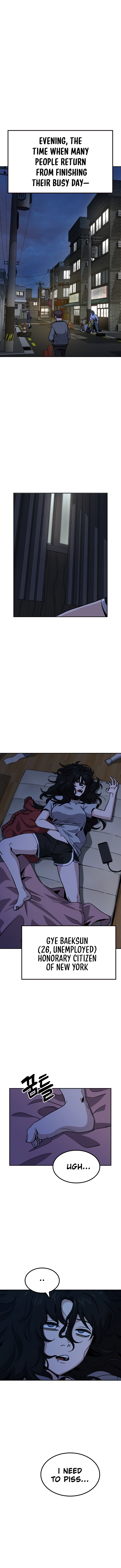 Read Unemployed Gye Baek soon Manga Online