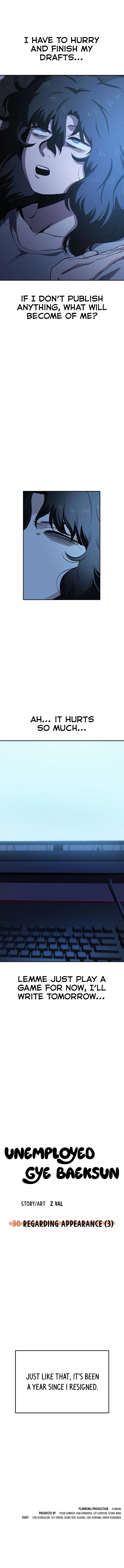 Read Unemployed Gye Baek soon Manga Online