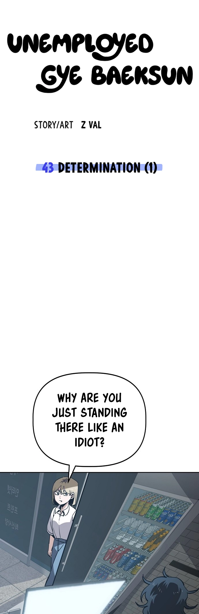 Read Unemployed Gye Baek soon Manga Online