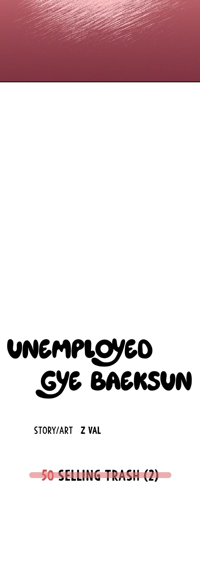 Read Unemployed Gye Baek soon Manga Online