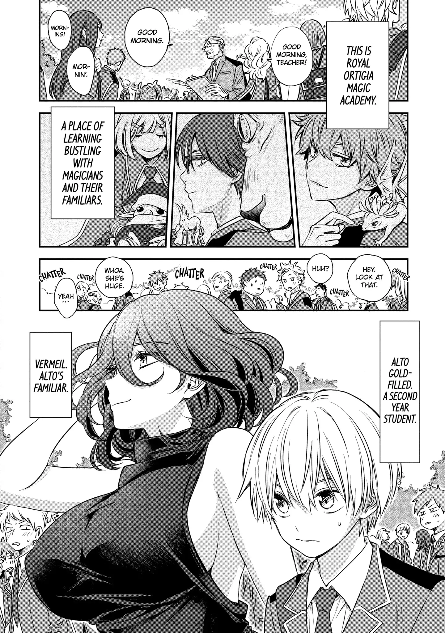 Read Vermeil in Gold The Failing Student and the Strongest Scourge Plunge Into the World of Magic Manga Online