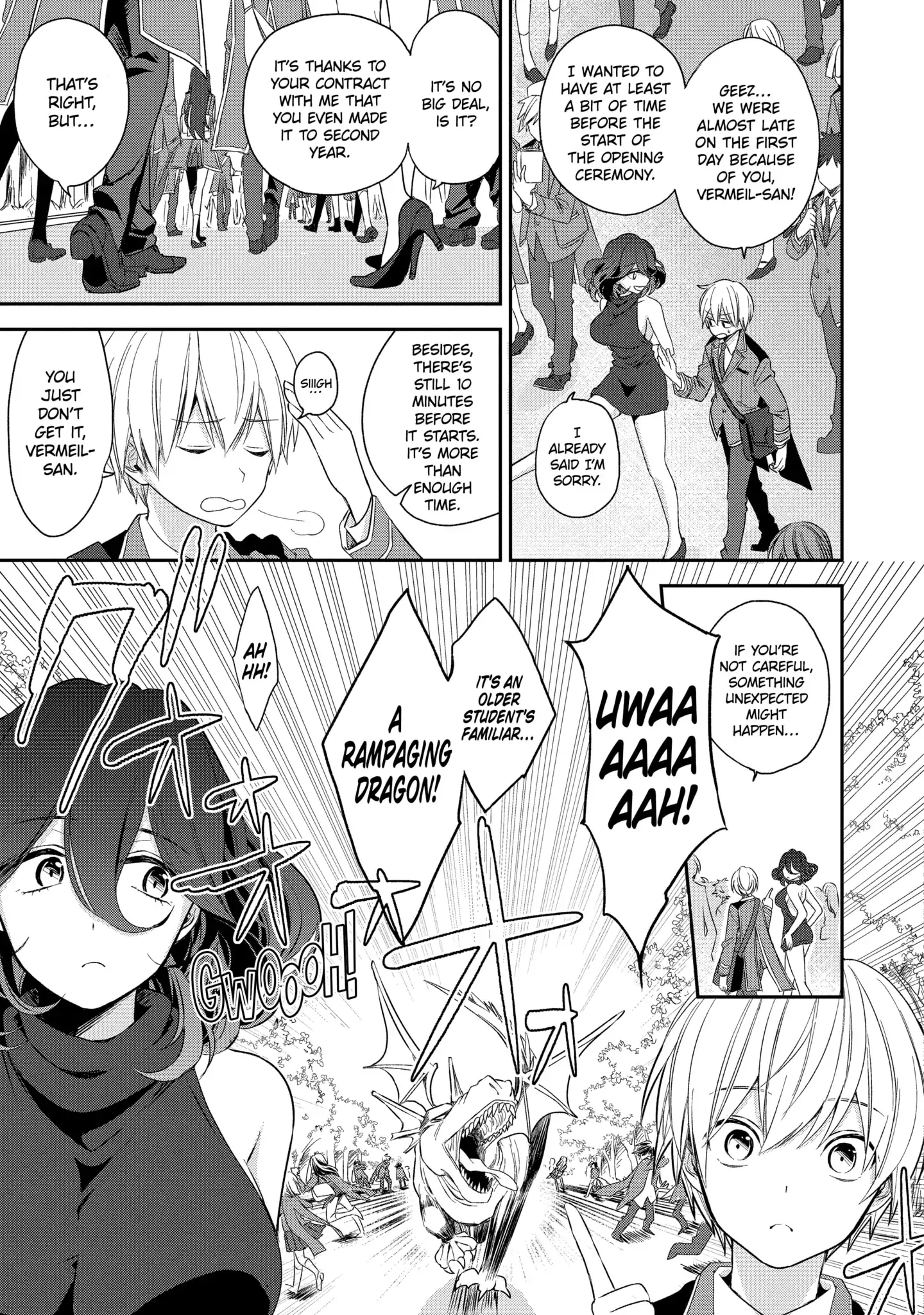 Read Vermeil in Gold The Failing Student and the Strongest Scourge Plunge Into the World of Magic Manga Online