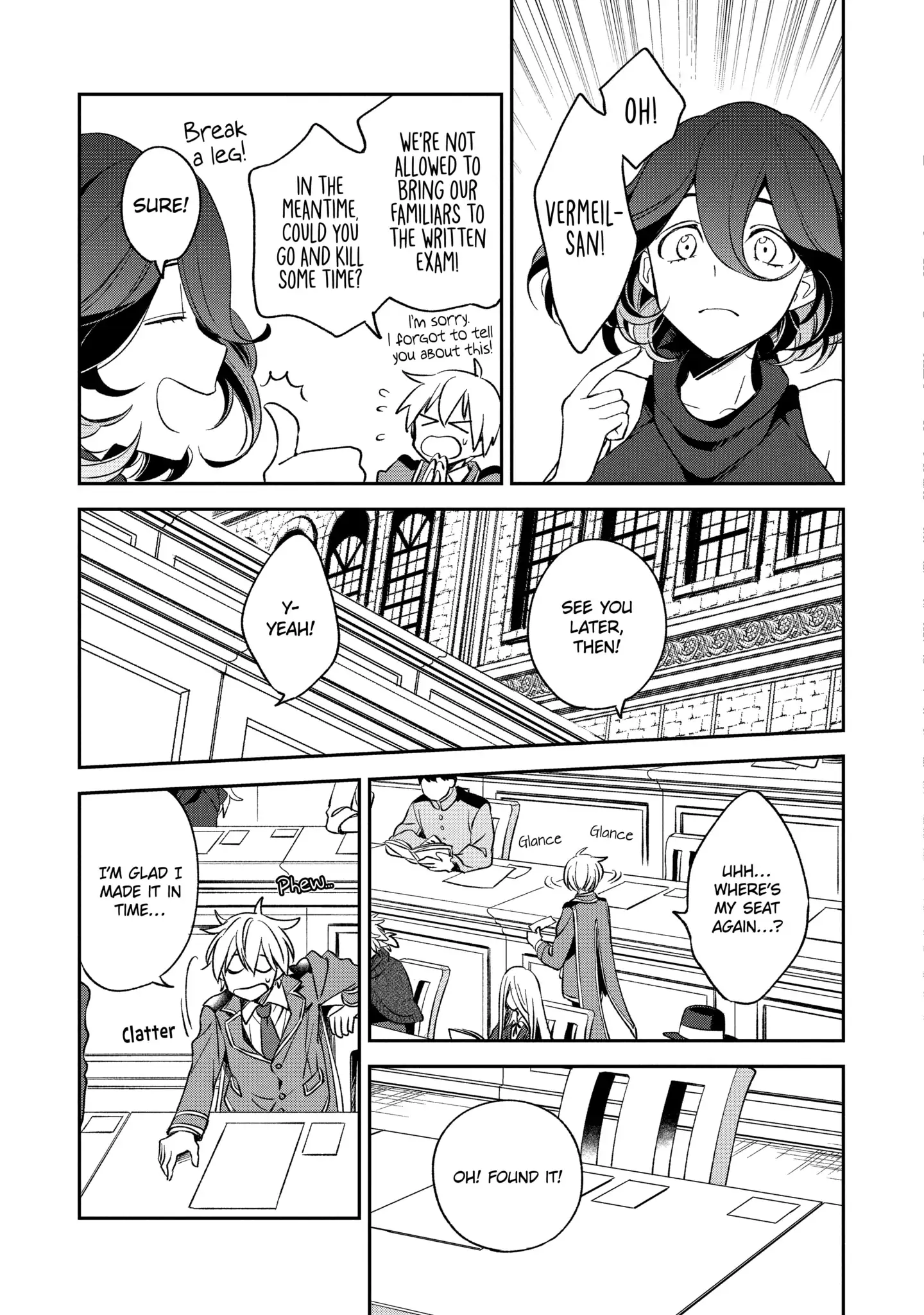 Read Vermeil in Gold The Failing Student and the Strongest Scourge Plunge Into the World of Magic Manga Online