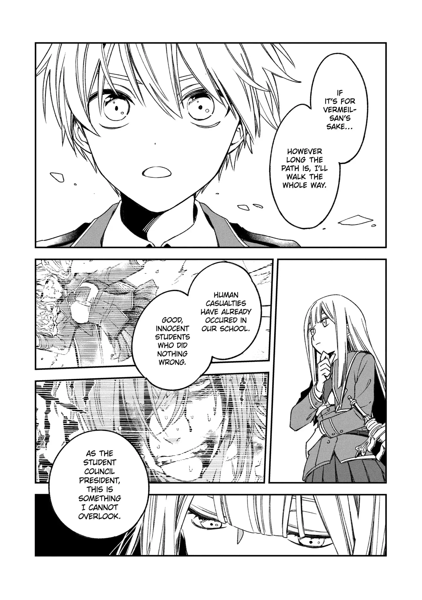 Read Vermeil in Gold The Failing Student and the Strongest Scourge Plunge Into the World of Magic Manga Online