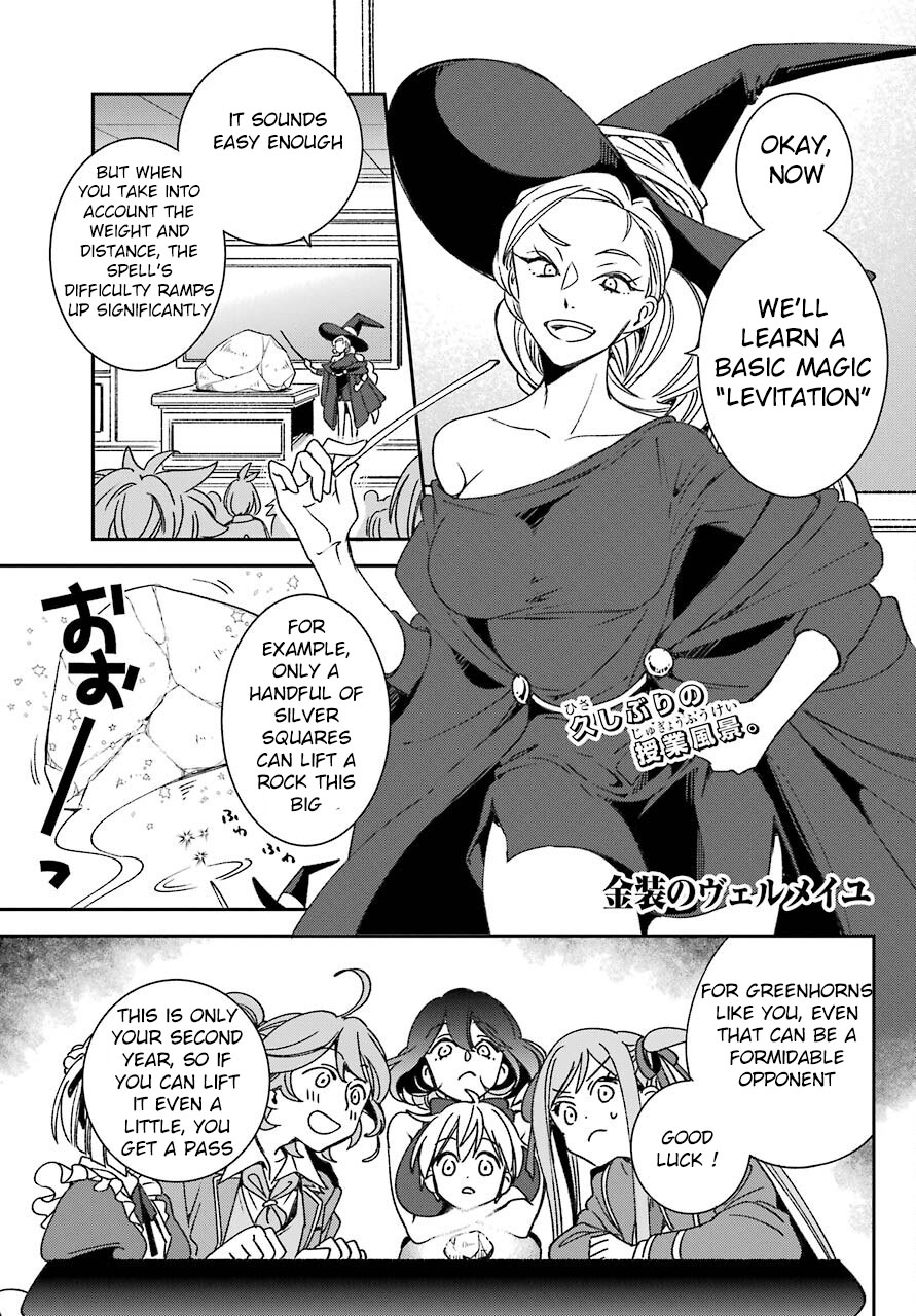 Read Vermeil in Gold The Failing Student and the Strongest Scourge Plunge Into the World of Magic Manga Online