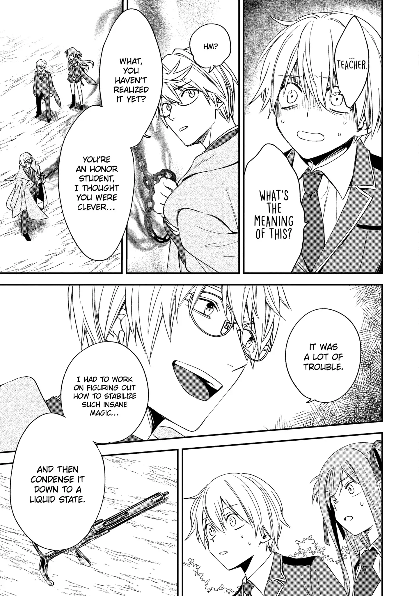 Read Vermeil in Gold The Failing Student and the Strongest Scourge Plunge Into the World of Magic Manga Online