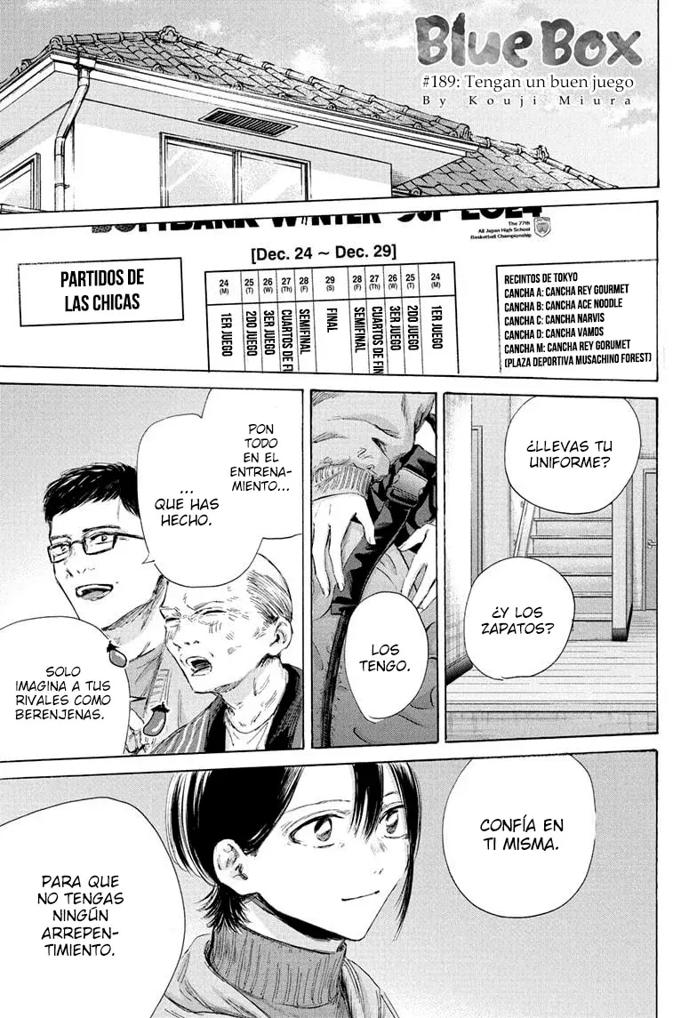Read La caja azul Blue Box ES Manga Online