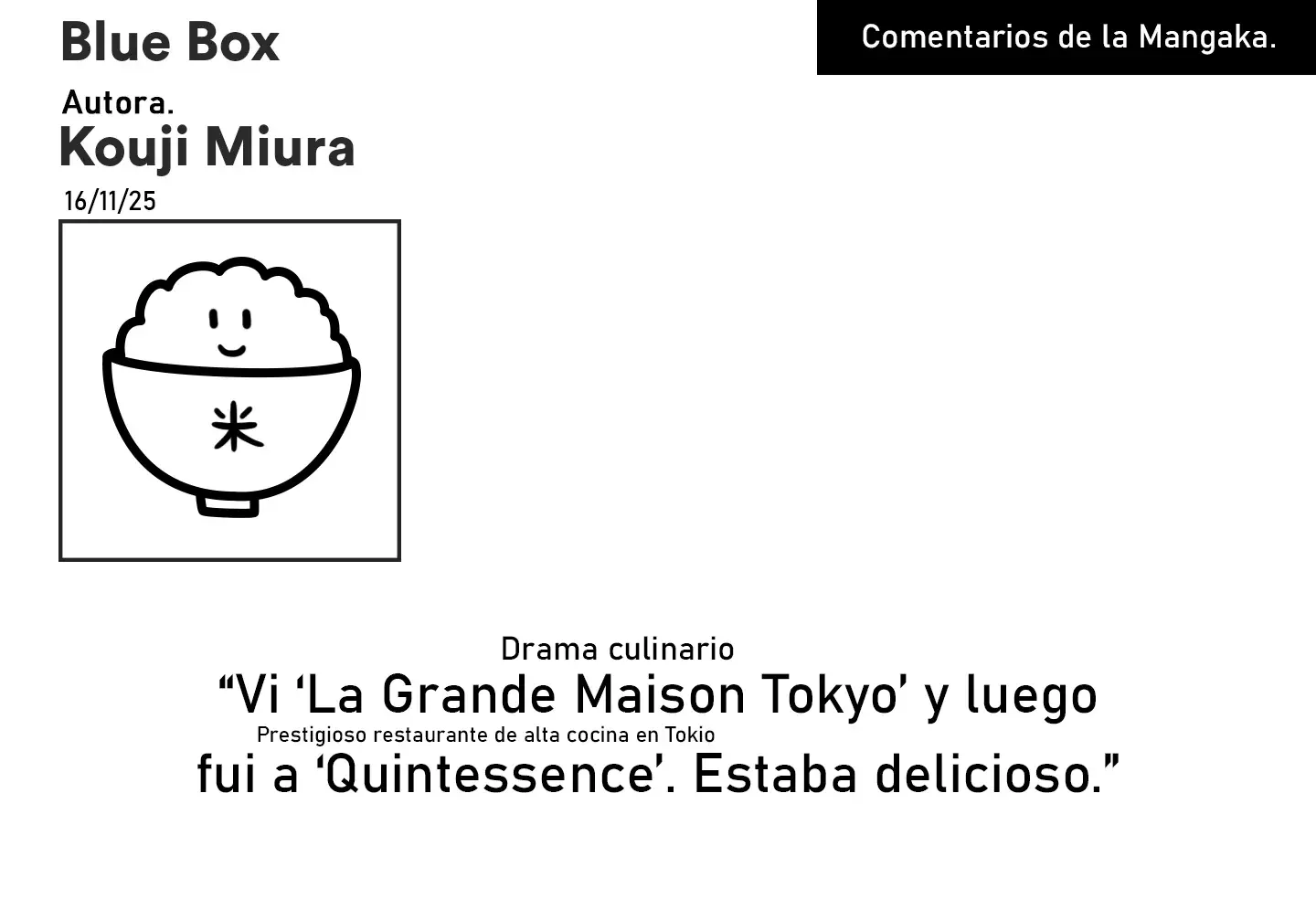 Read La caja azul Blue Box ES Manga Online