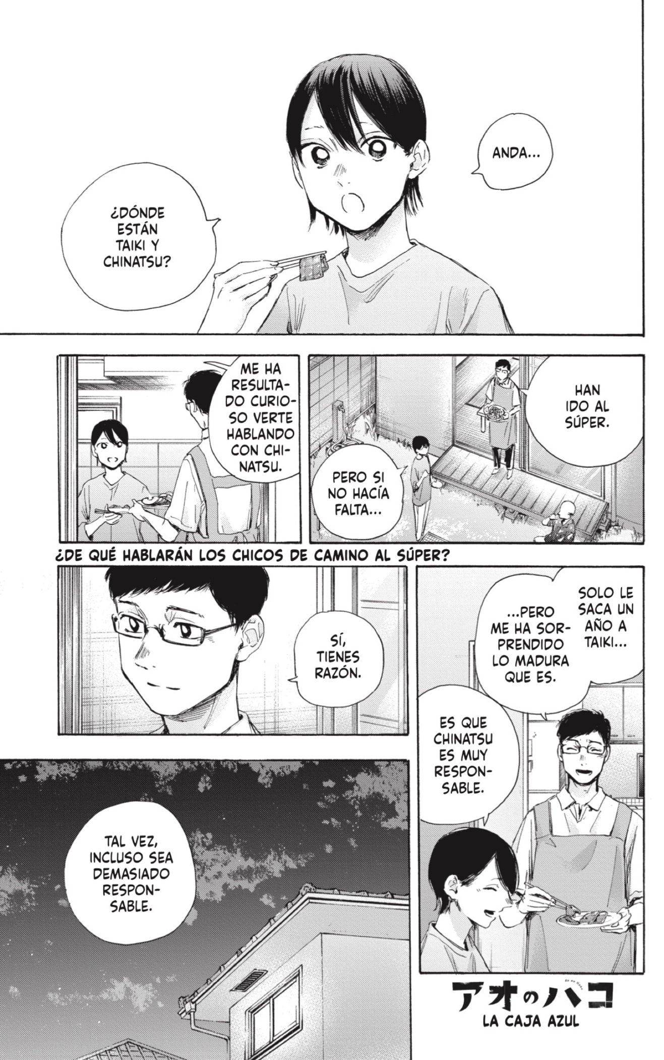 Read La caja azul Blue Box ES Manga Online