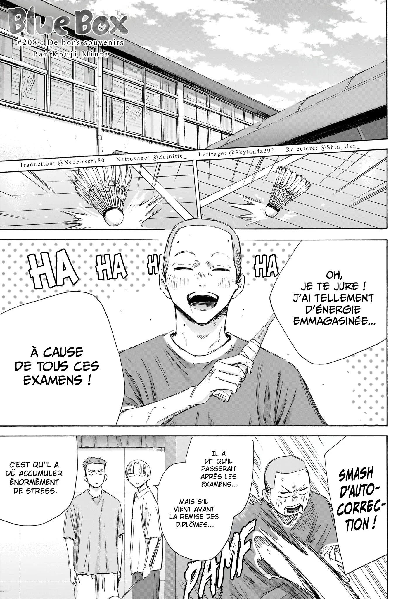 Read Blue Box FR Manga Online