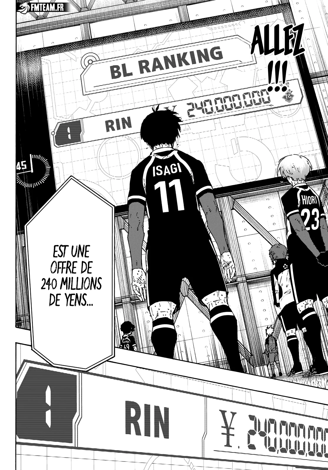 Read Blue Lock FR Manga Online