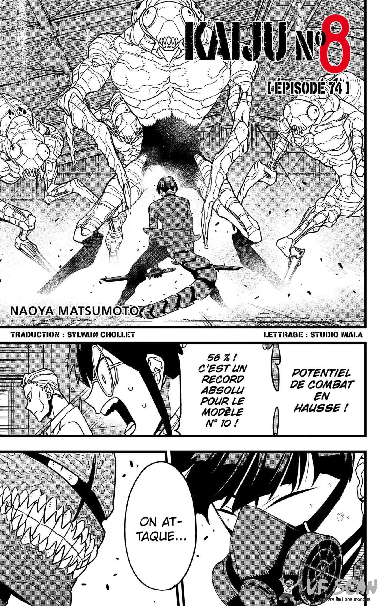 Read Kaiju No. 8 FR Manga Online