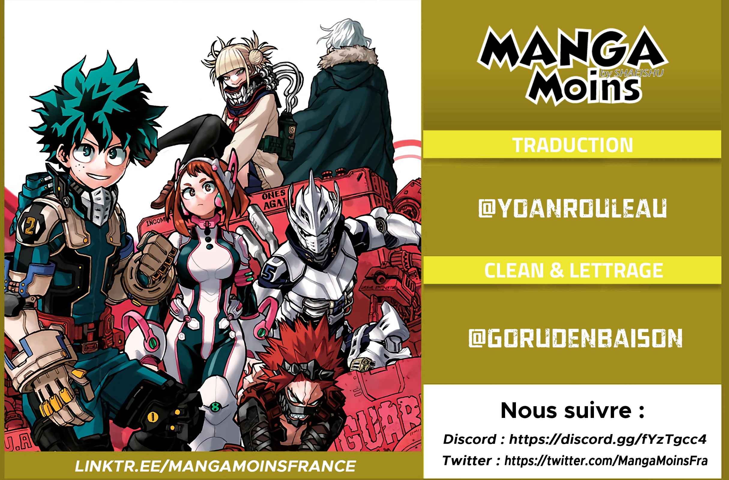 Read My Hero Academia FR Manga Online